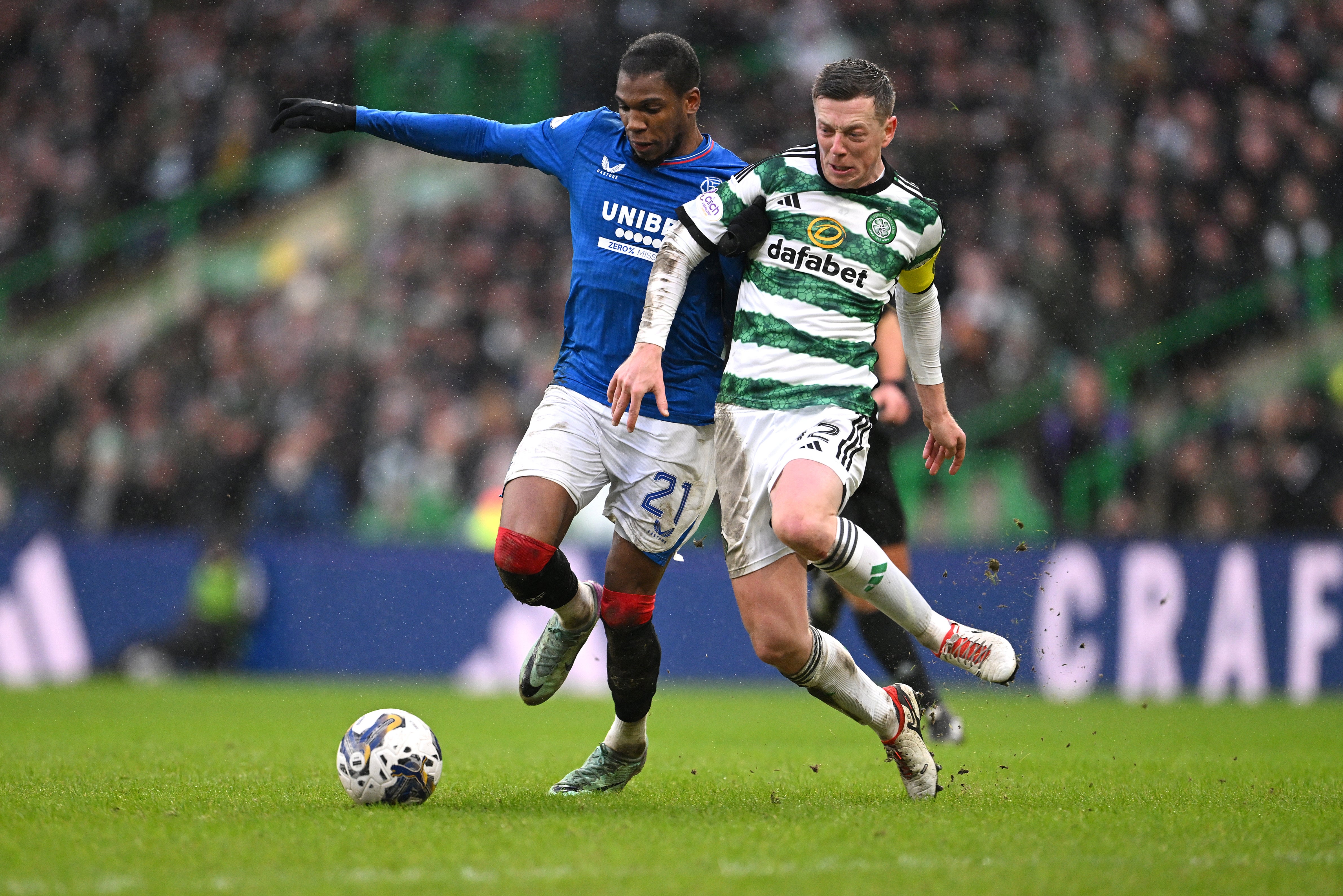 Celtic take on Rangers in the Scottish Premiership