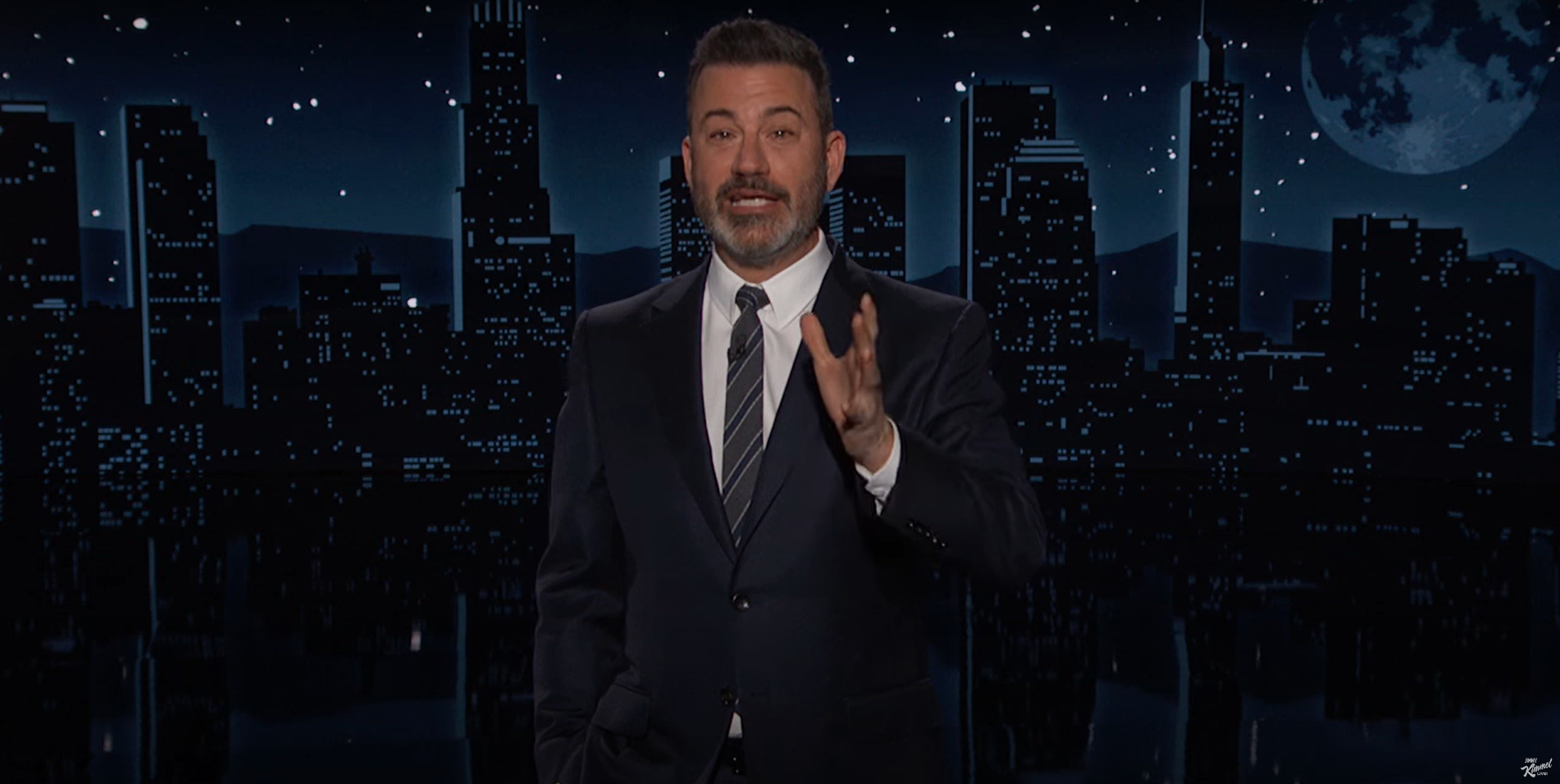 The late-night host Jimmy Kimmel