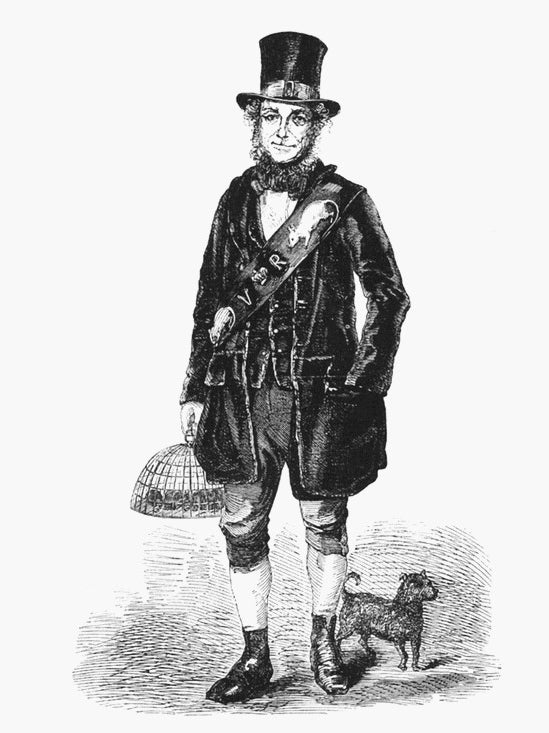 Ratcatcher Jack Black would sell his catches to the young ladies of Victorian society