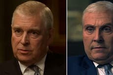 How Prince Andrew Scoop ‘sweat’ scene compares to real Newsnight interview