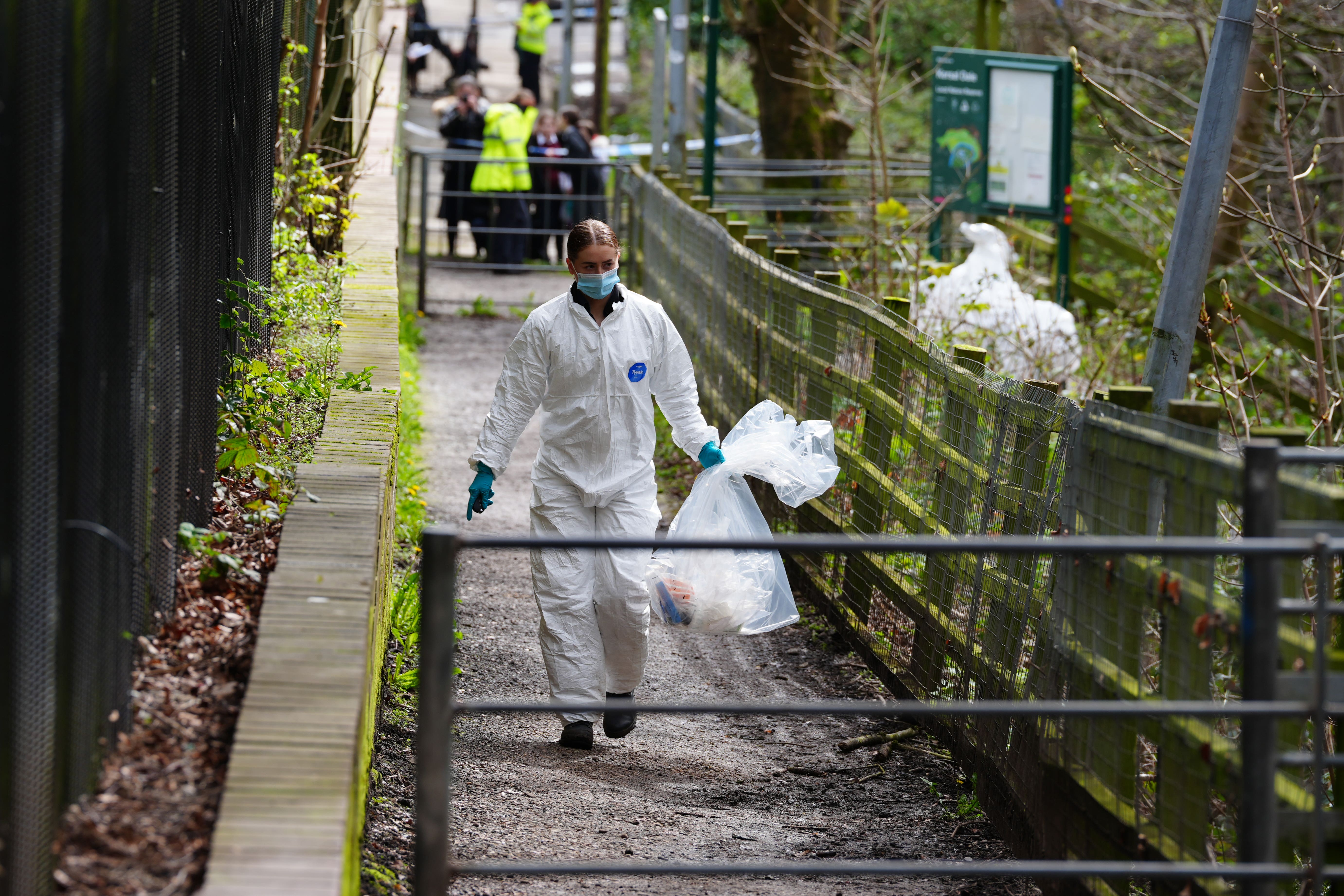 Greater Manchester Police launched a murder investigation after the ‘major body part’ was found in Kersal Dale (Peter Byrne/PA)