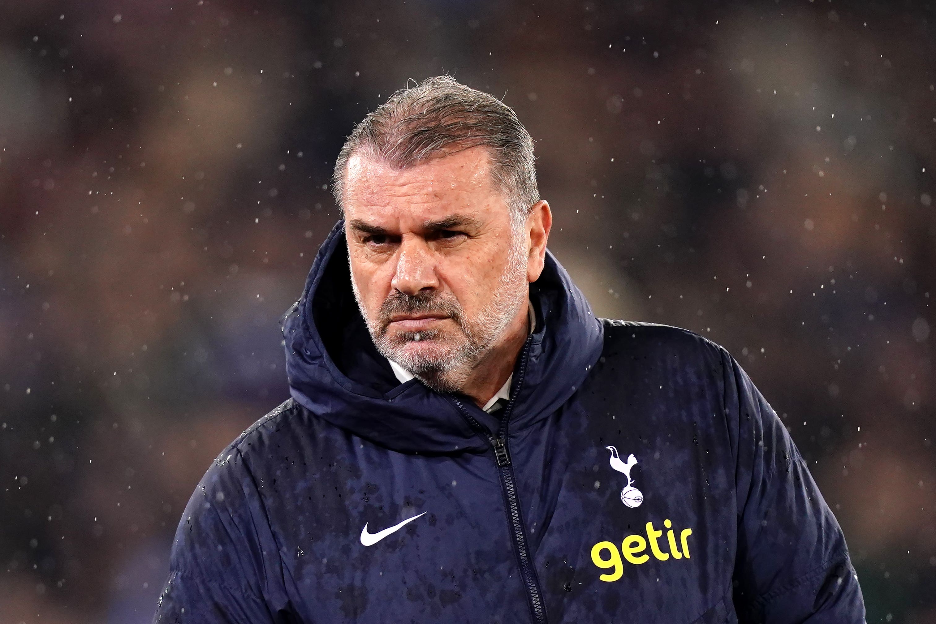 Ange Postecoglou is determined to bring silverware back to Tottenham in 2025 (John Walton/PA)