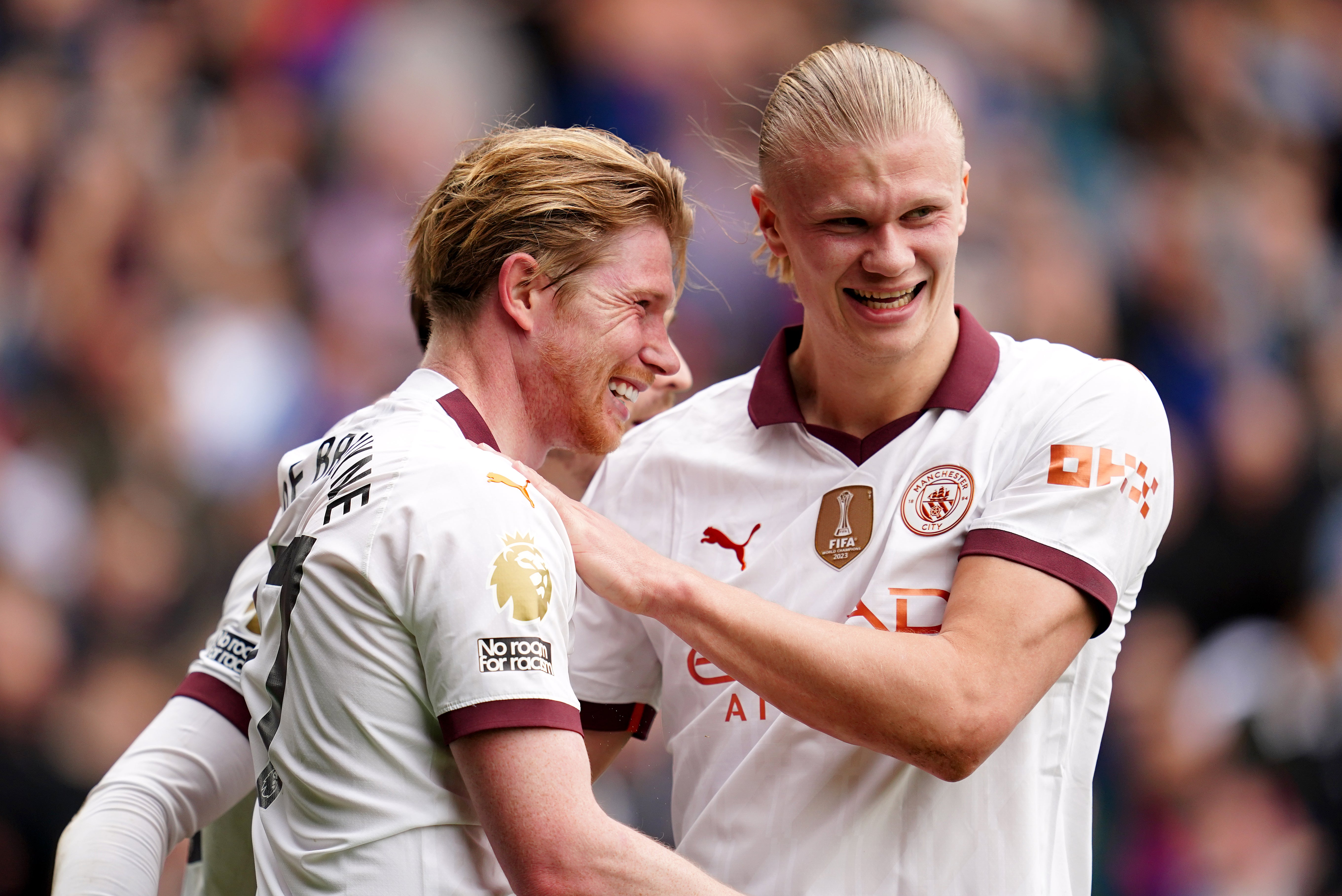 De Bruyne set up Erling Haaland for City’s third goal