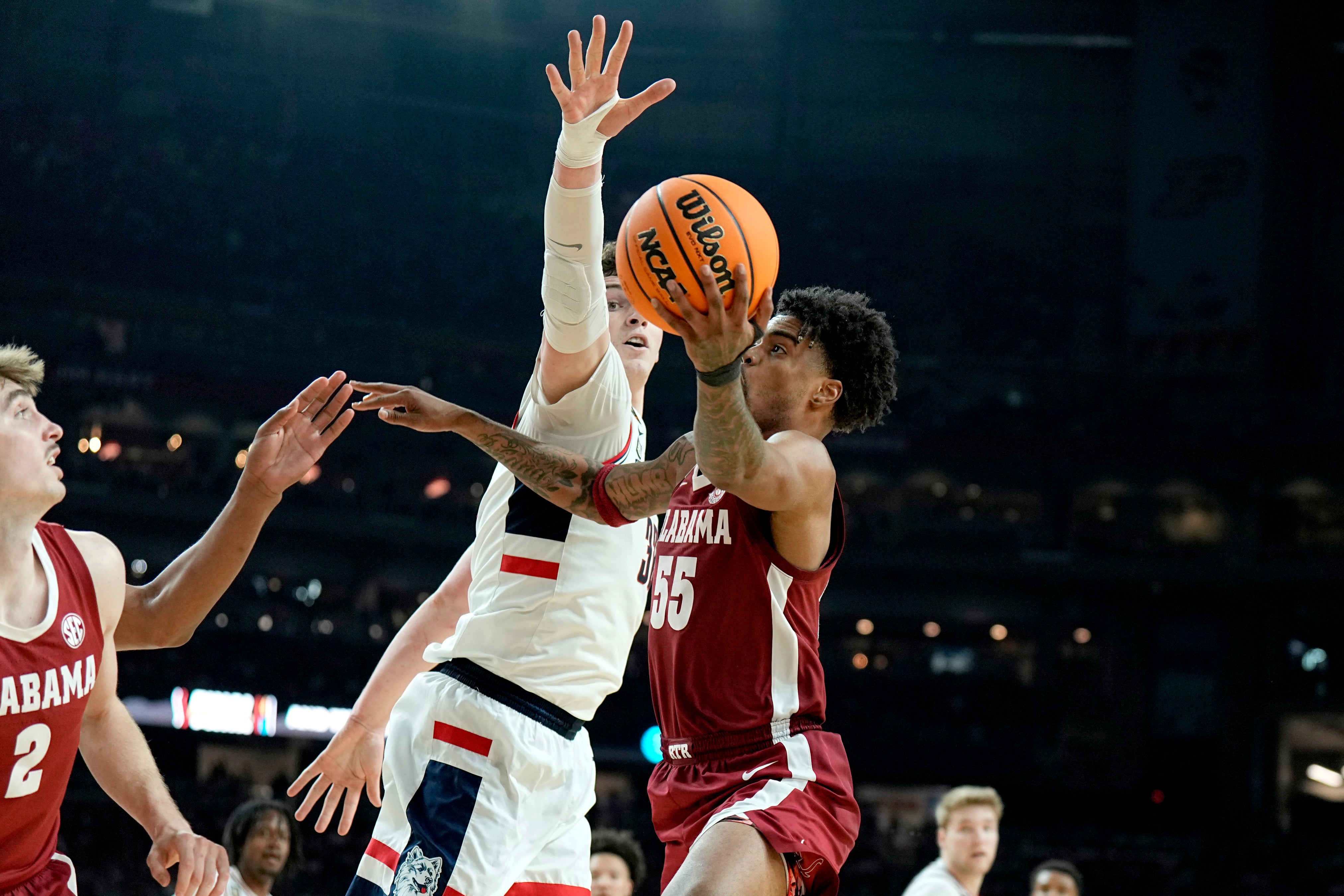 NCAA Alabama UConn Basketball