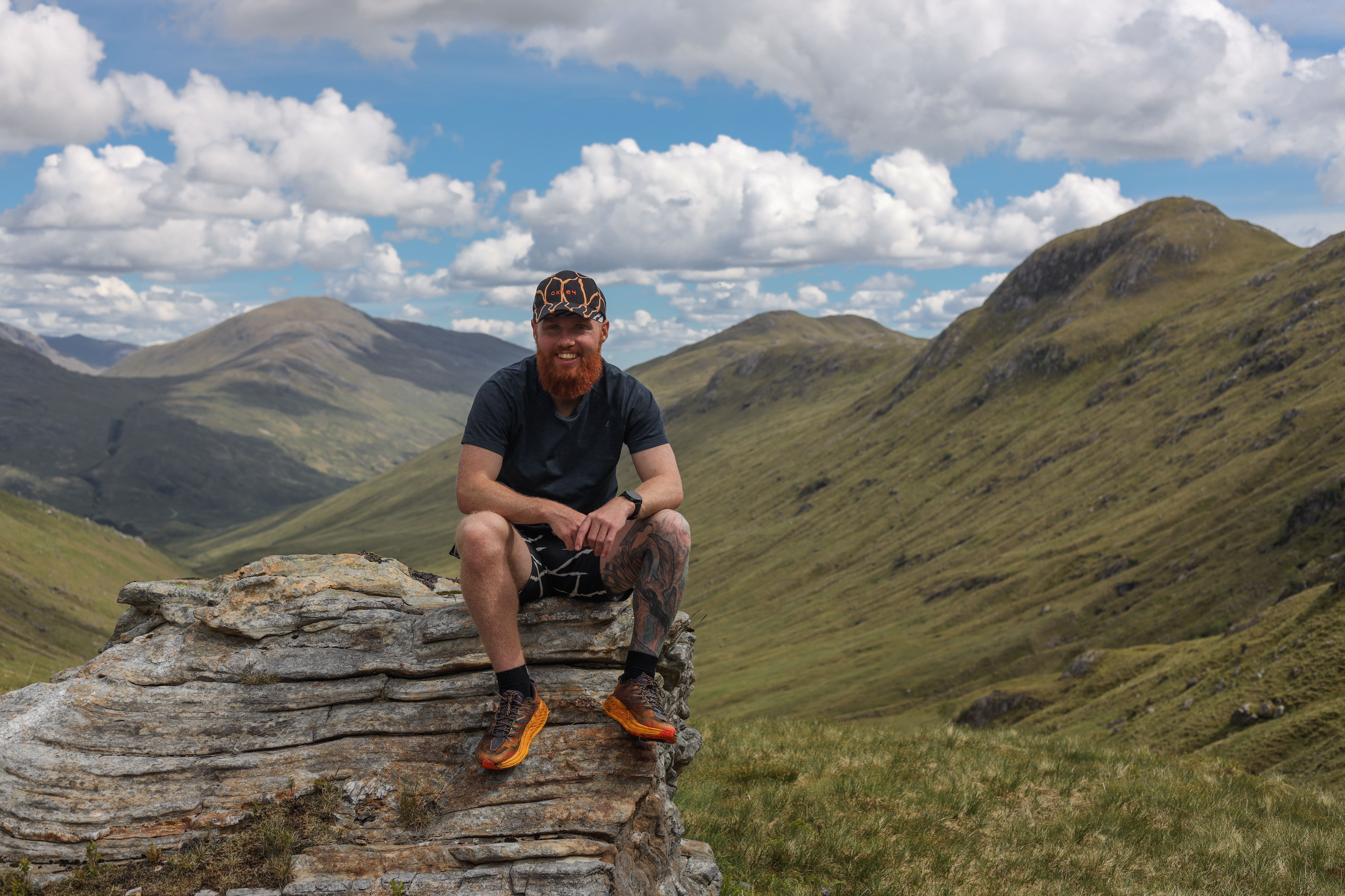 Russ Cook has embarked on the final leg of his challenge to become the first person to run the full length of Africa (Russ Cook/PA)