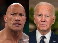 Dwayne Johnson explains why he won’t endorse Joe Biden again