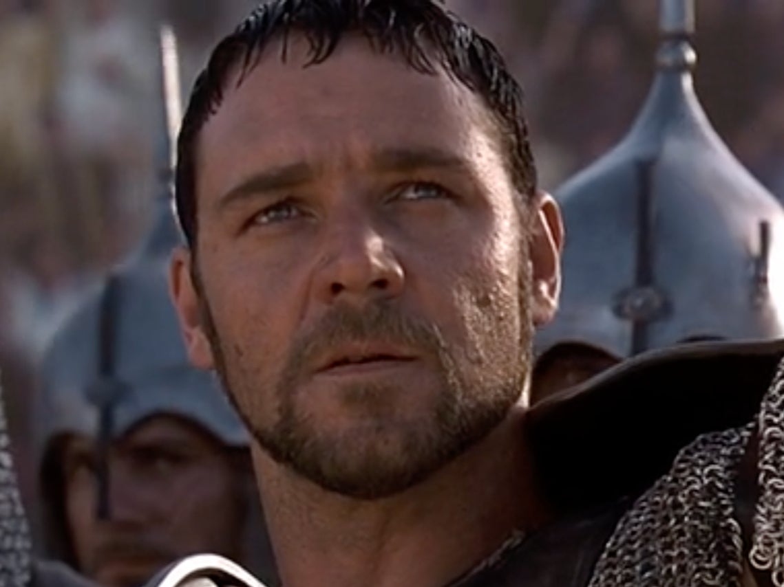 Russell Crowe in 2000 film ‘Gladiator’