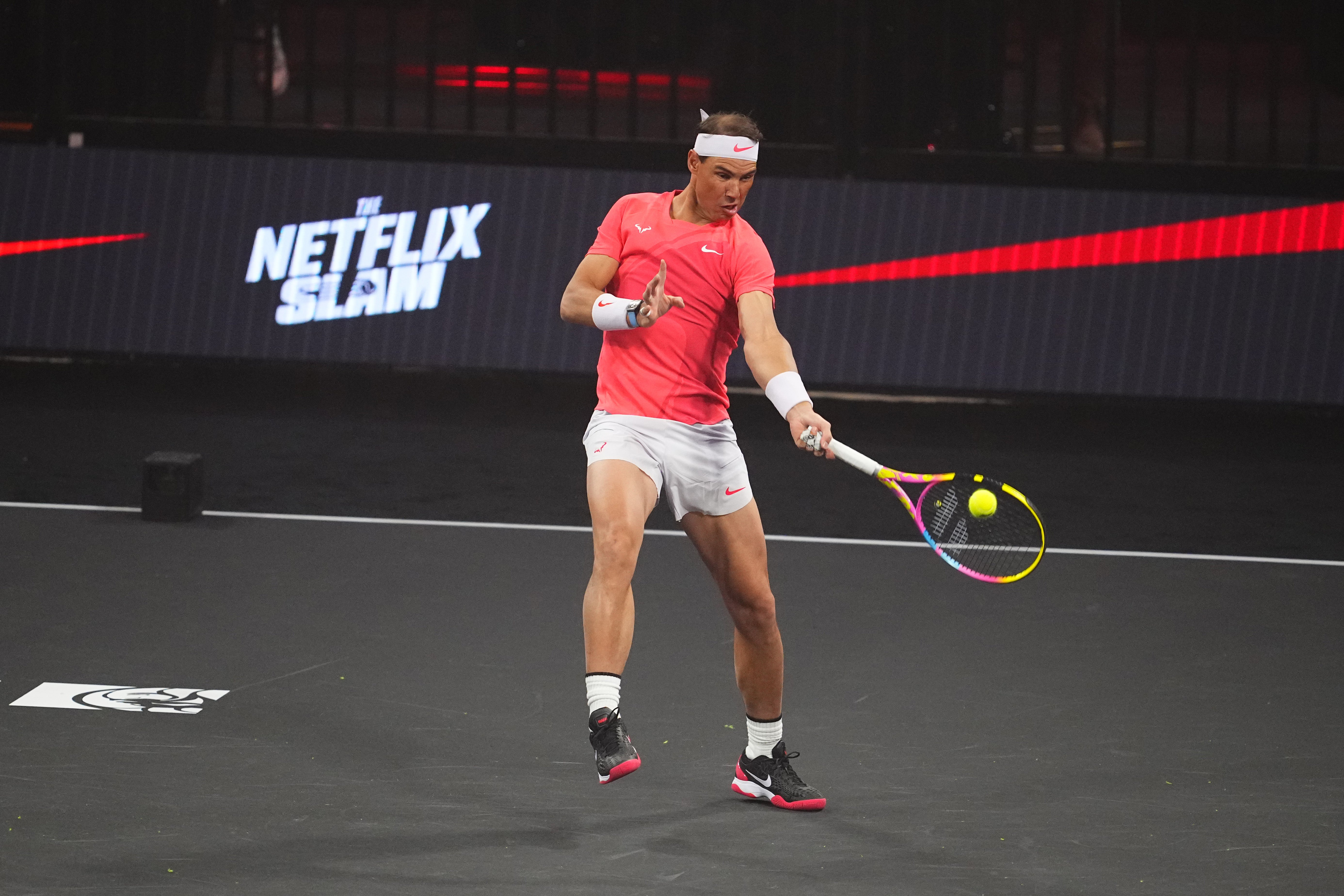 Rafael Nadal played in an exhibition event last month but has not appeared on tour since January