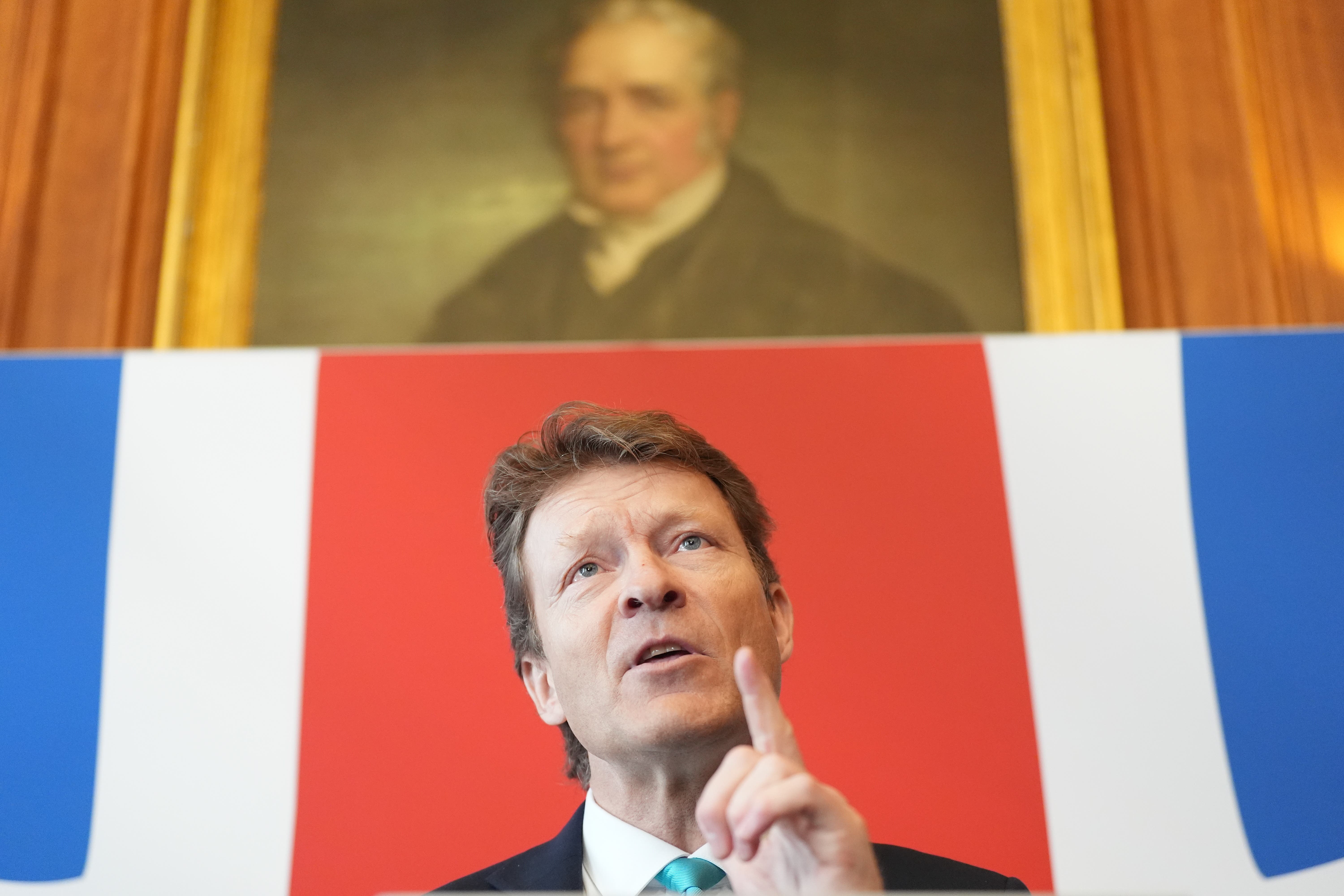 Reform UK leader Richard Tice (Stefan Rousseau/PA)