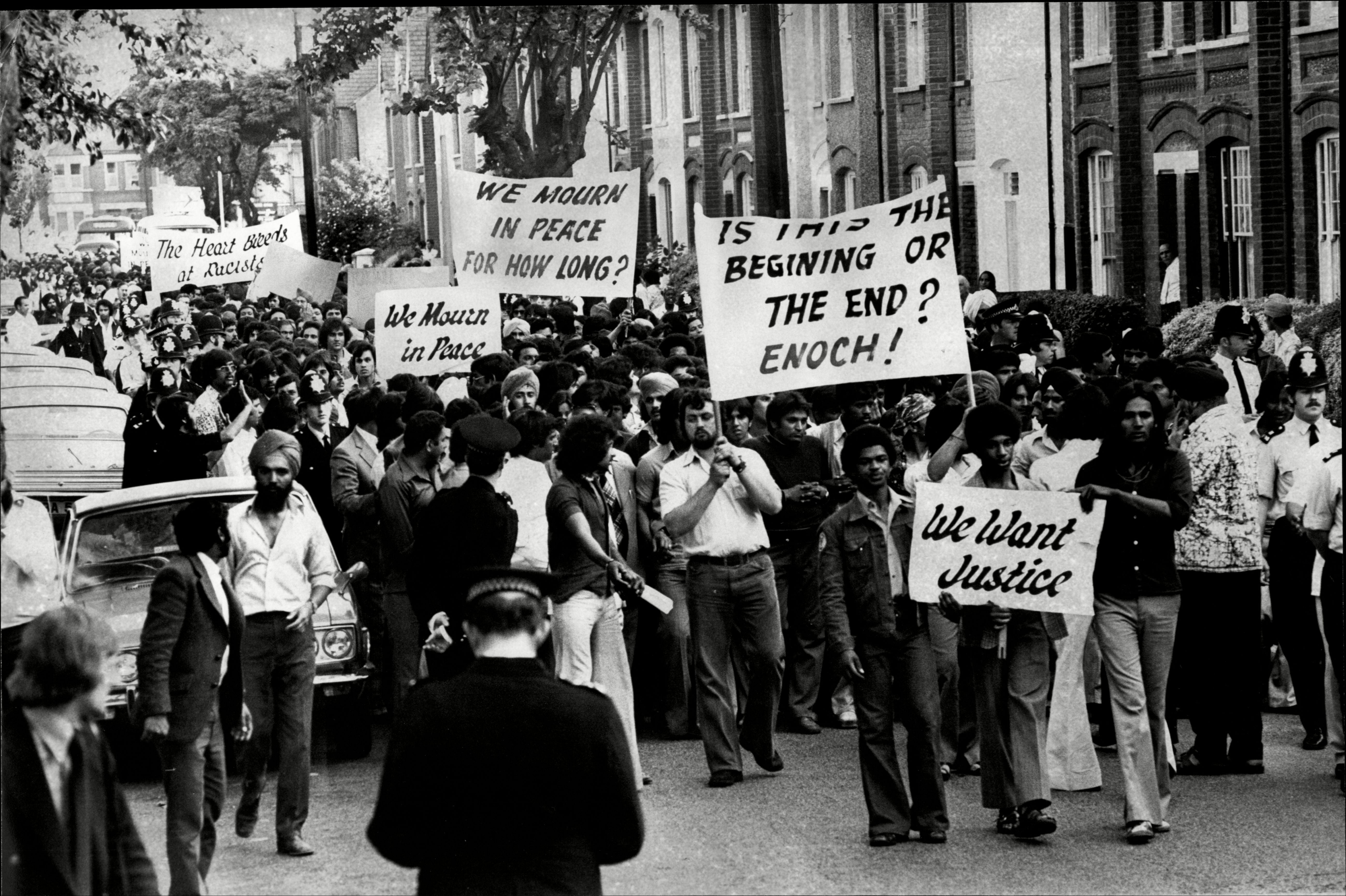 The documentary follows a series of British Asian protests in the 1970s and 1980s