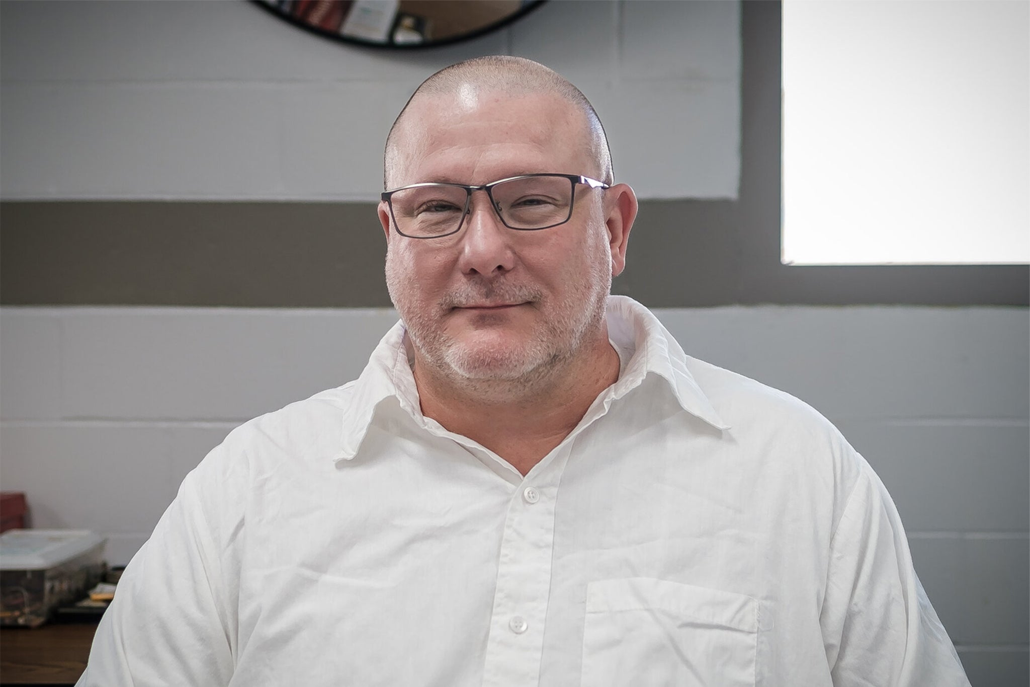 A photo released by the Federal Public Defender, shows inmate Brian Dorsey at the Potosi Correctional Center, Washington County, Missouri