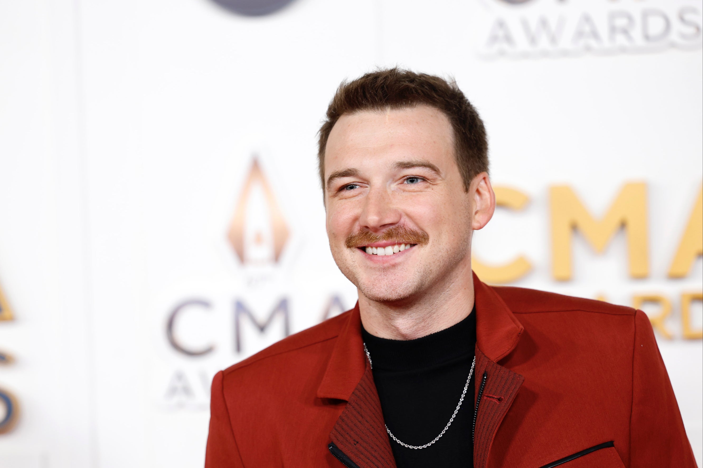 Morgan Wallen attends the CMA Awards in 2023