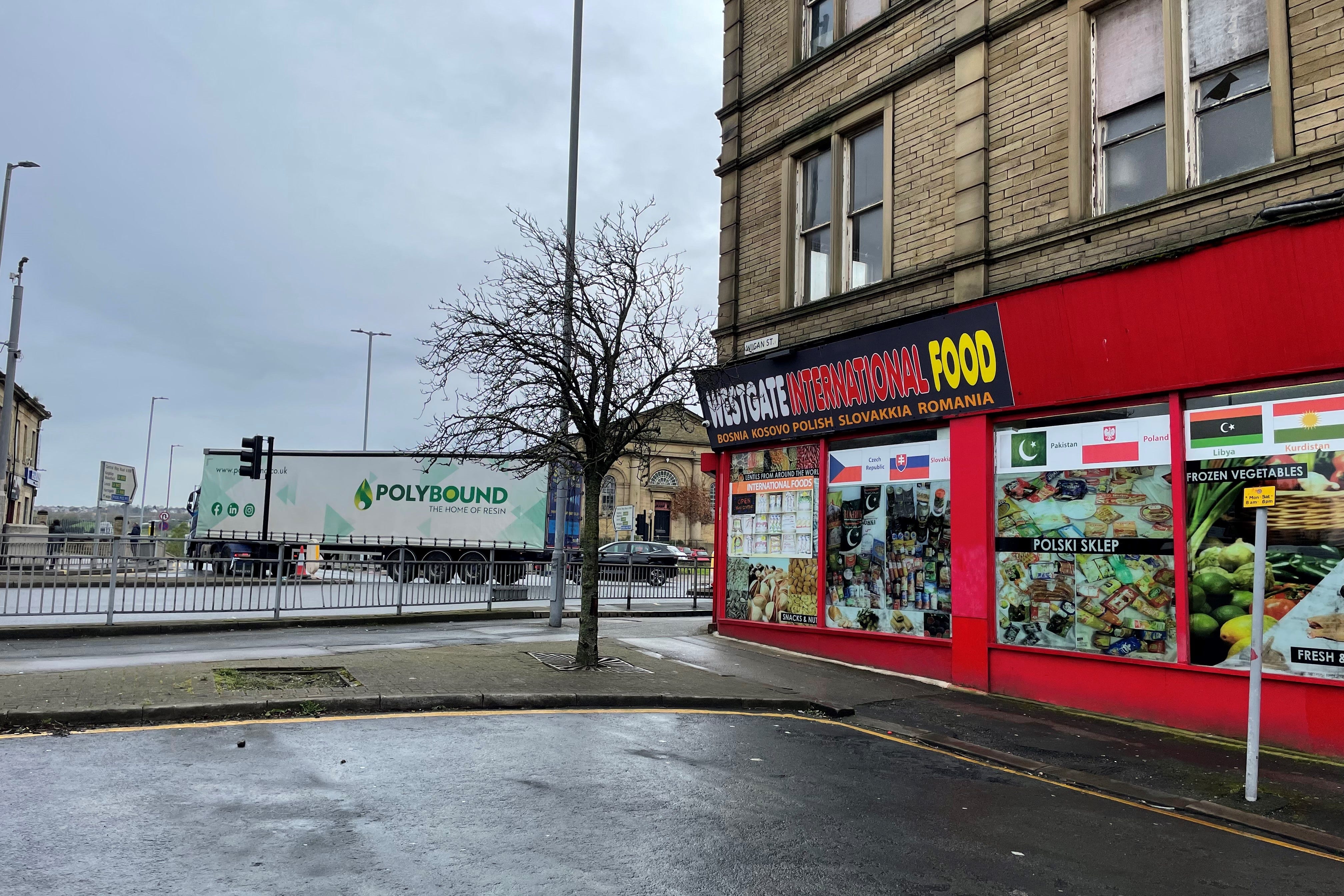 A woman was attacked and stabbed ‘multiple times’ as she pushed her baby in a pram in Bradford city centre (Dave Higgens/PA)