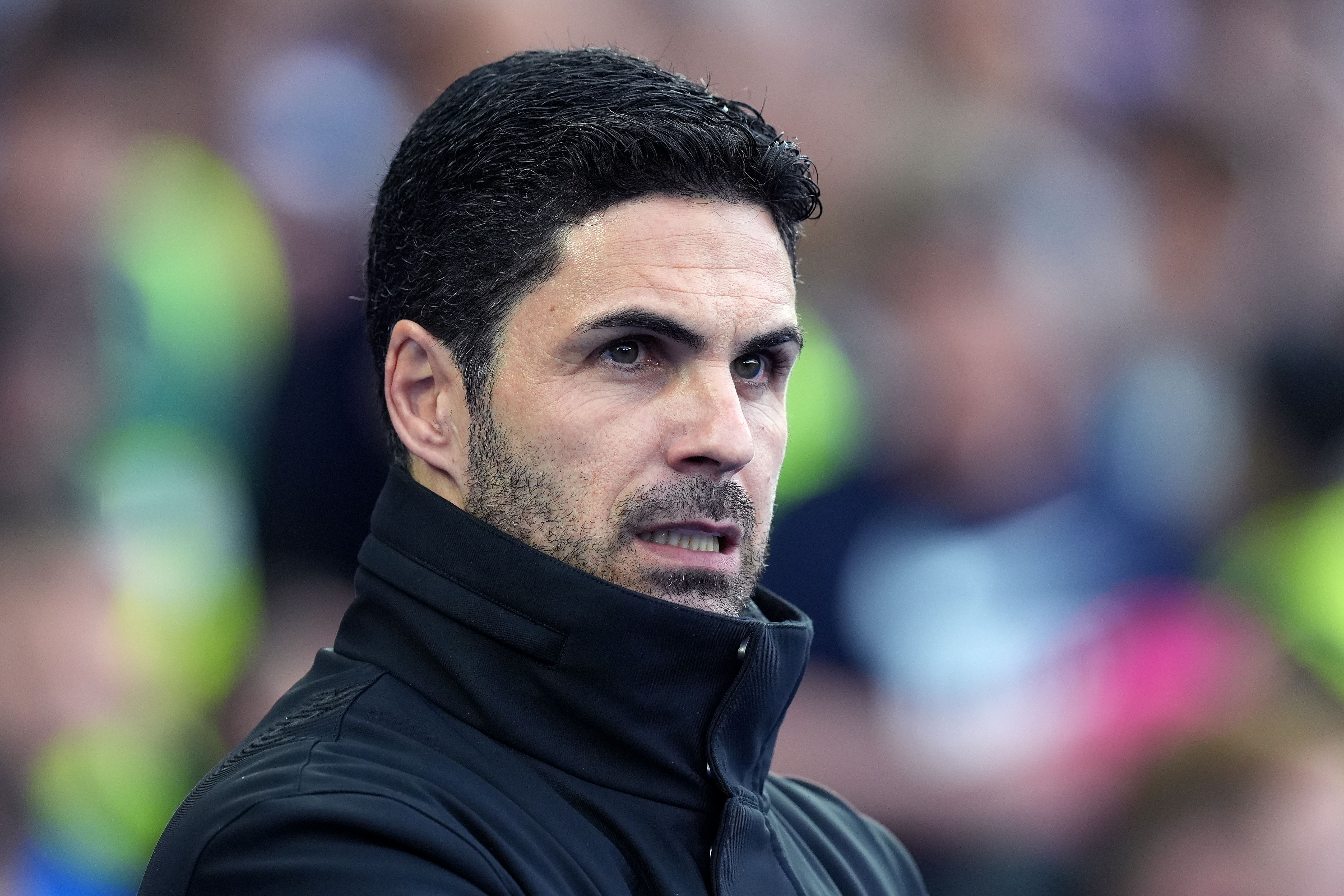 Arsenal manager Mikel Arteta says Bayern’s poor domestic form is irrelevant (Gareth Fuller/PA)