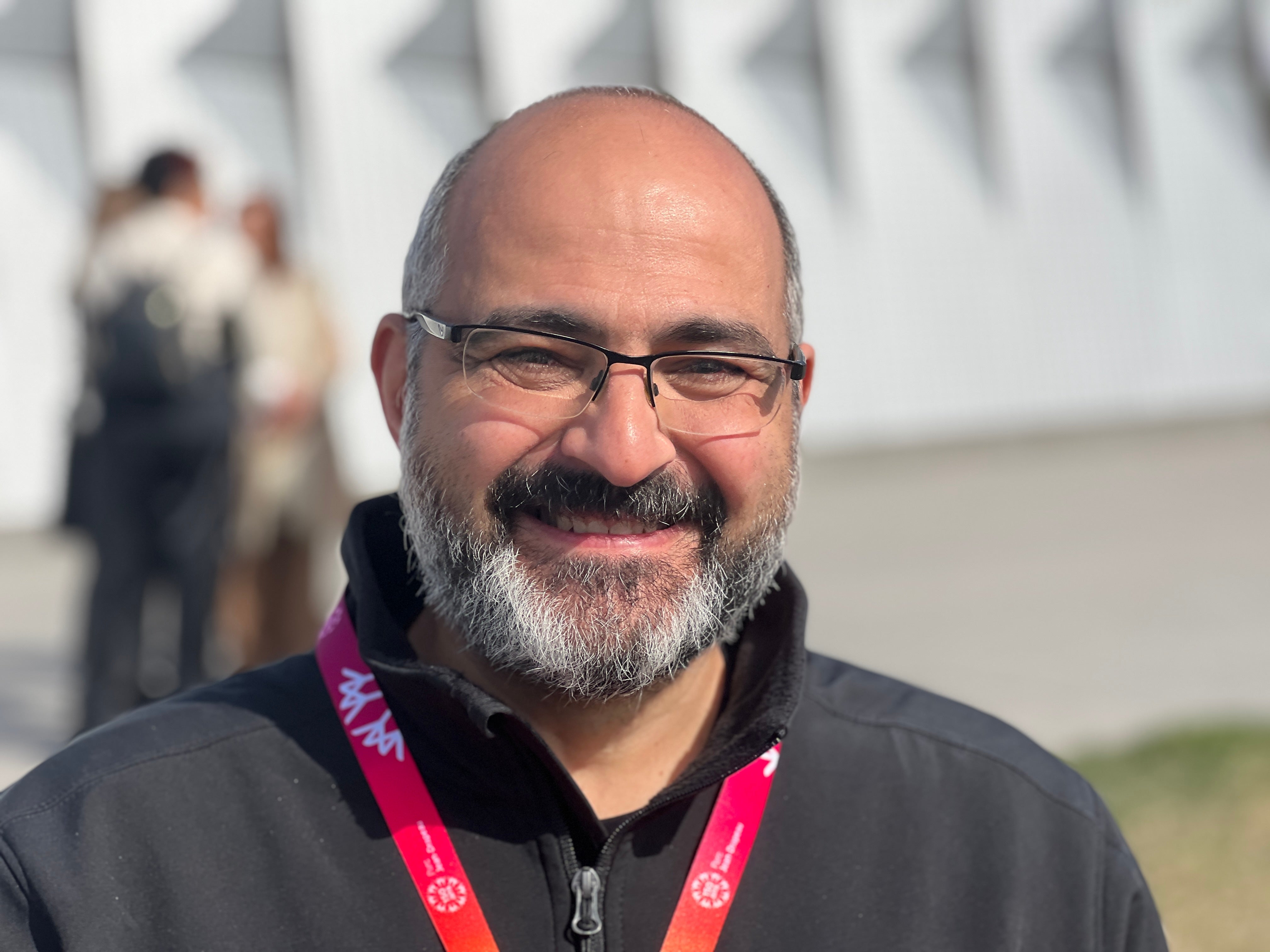 Olivier Hernandez, director of the Montreal Planetarium, in Montreal, Canada, on 8 April, 2024