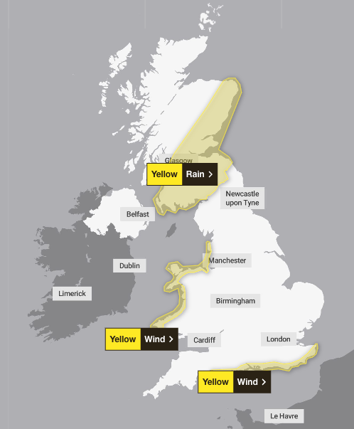 Weather warnings