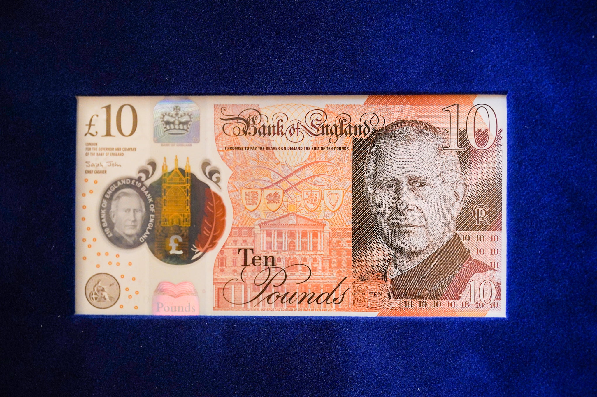 The new £10 note