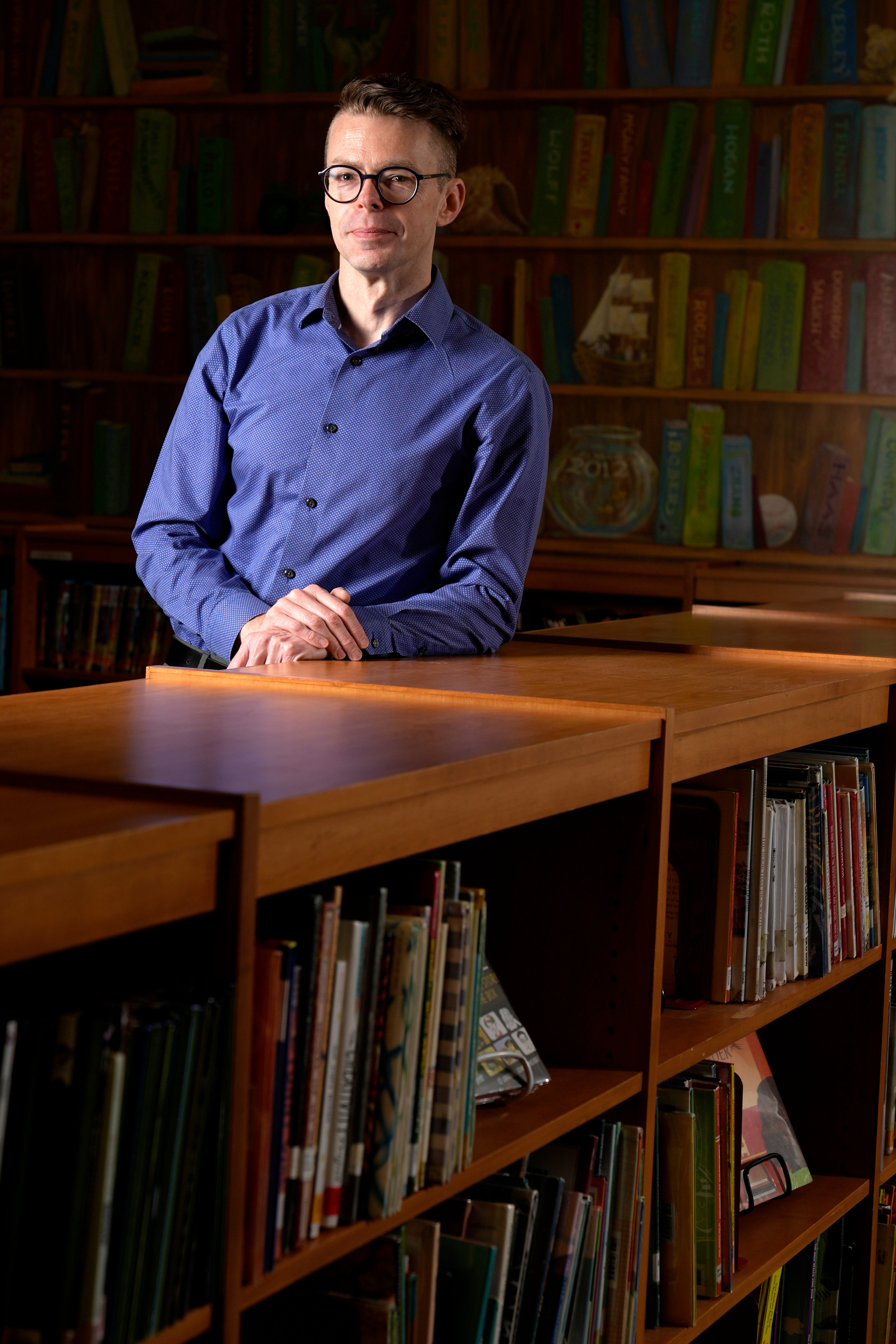 Tom Bober, librarian and President of the Missouri Association of School Librarians,