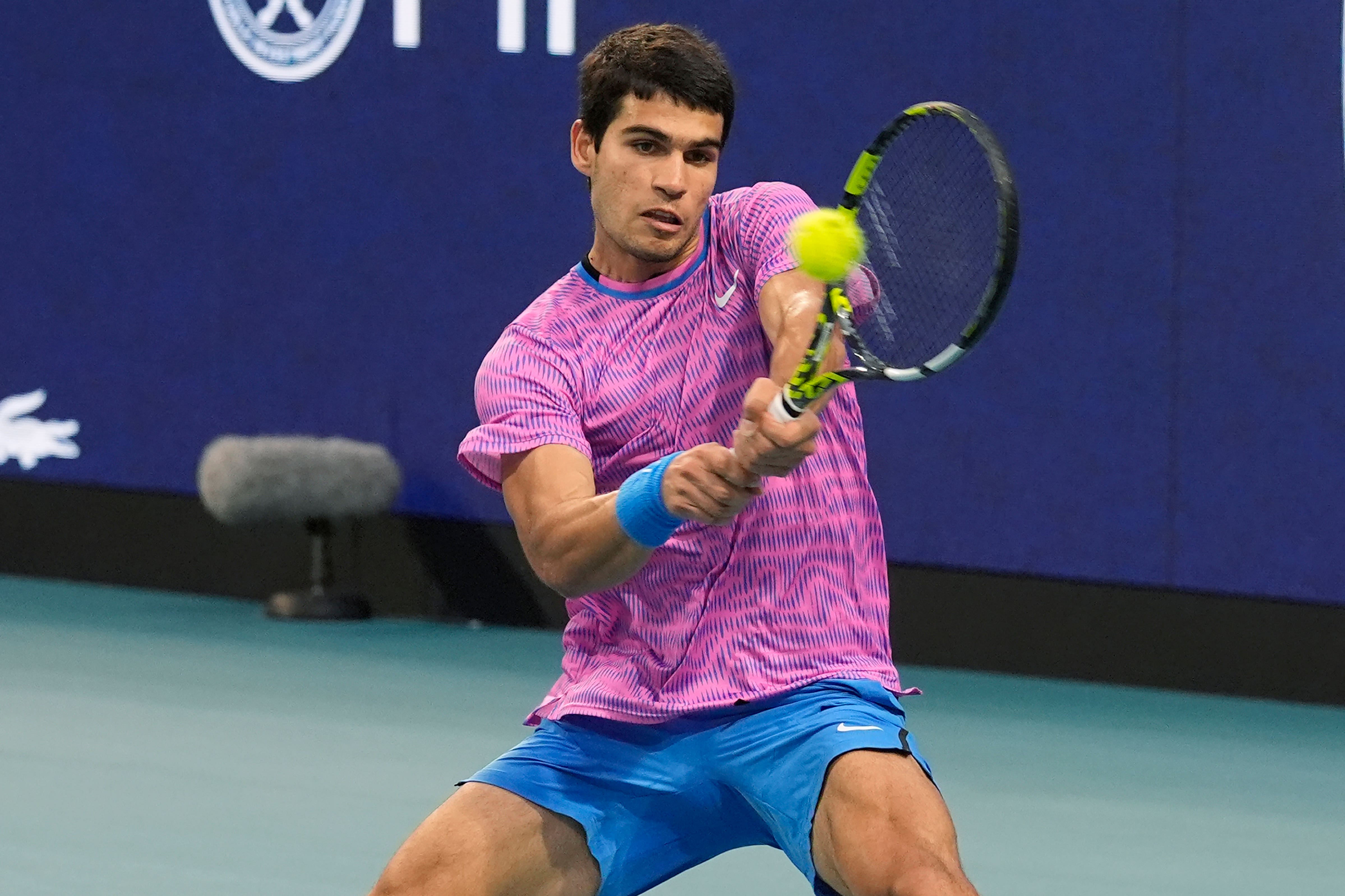 Carlos Alcaraz has pulled out of the Monte-Carlo Masters (Marta Lavandier/AP)