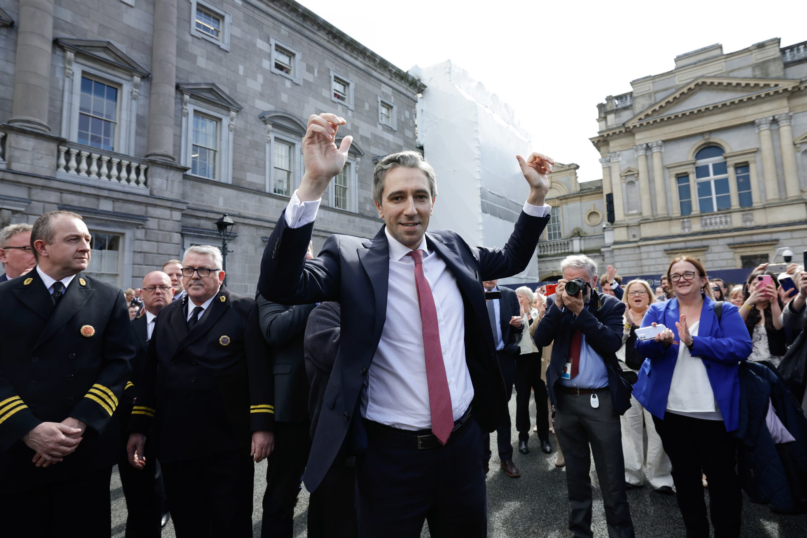 Simon Harris as been described by Fine Gael colleagues as ‘a great communicator’ (Maxwell Photography/PA)