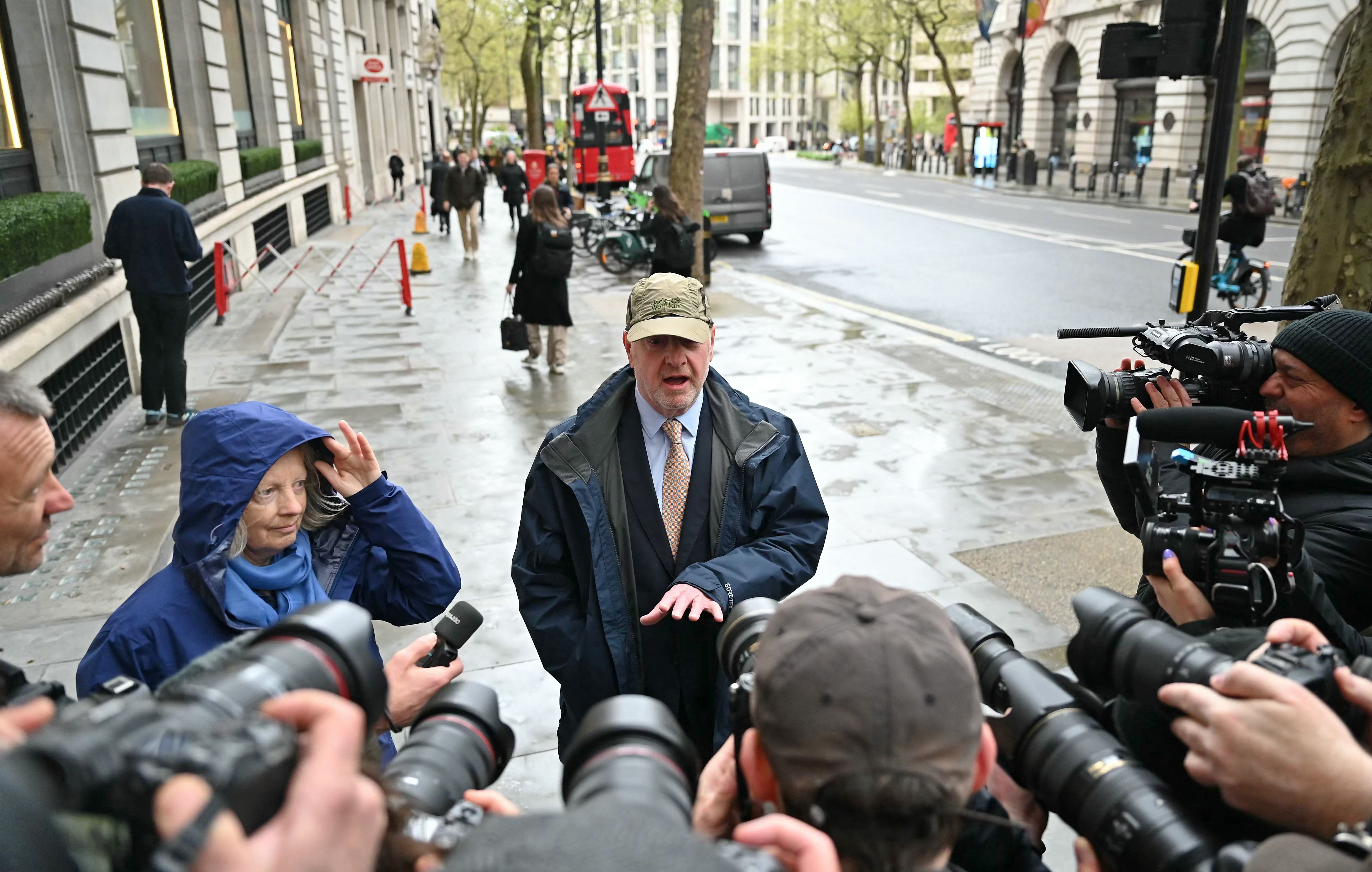 Alan Bates in the spotlight once again as he arrives at the Post Office Horizon IT inquiry on Tuesday