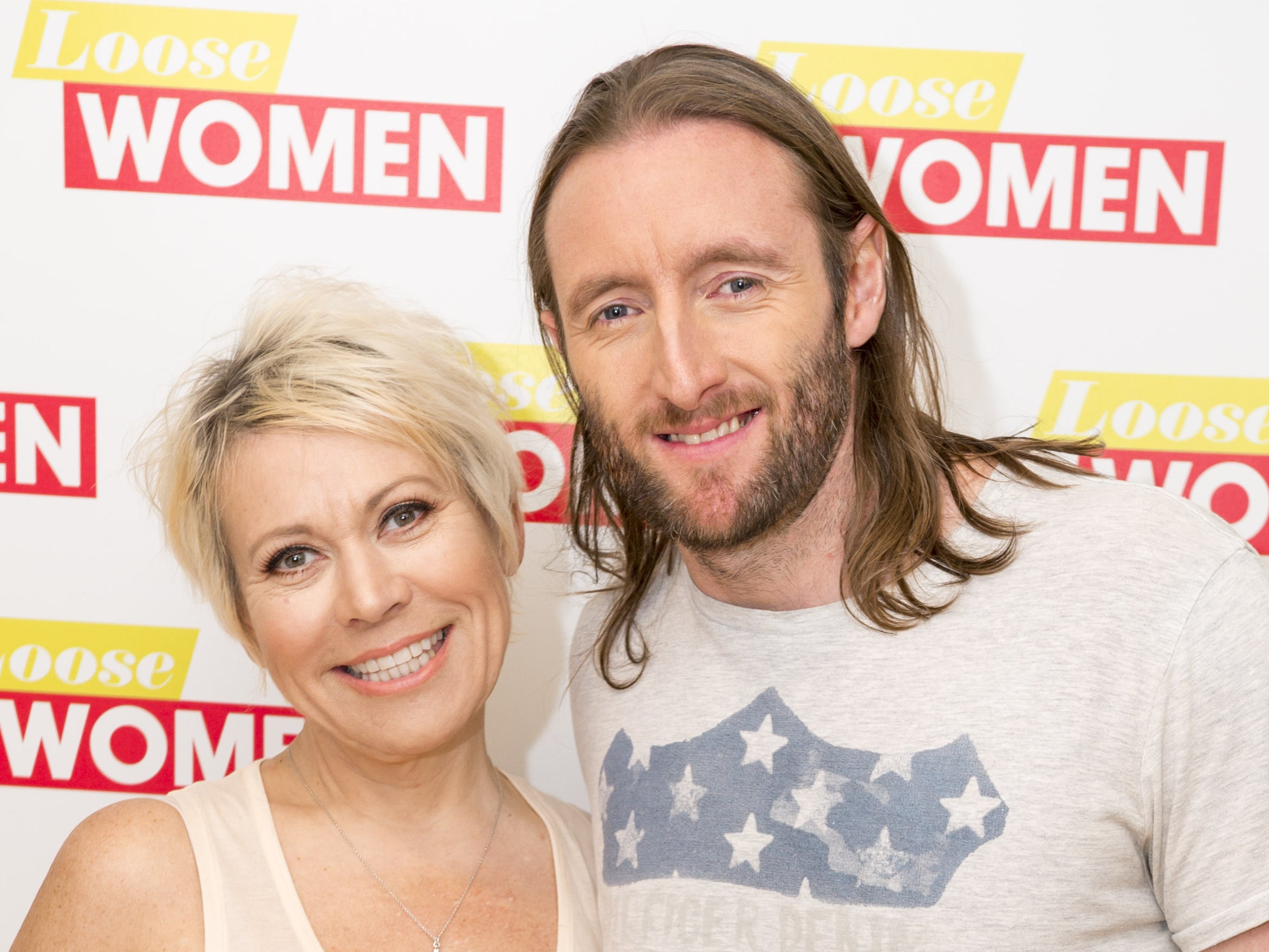 Tina Malone and husband Paul Chase