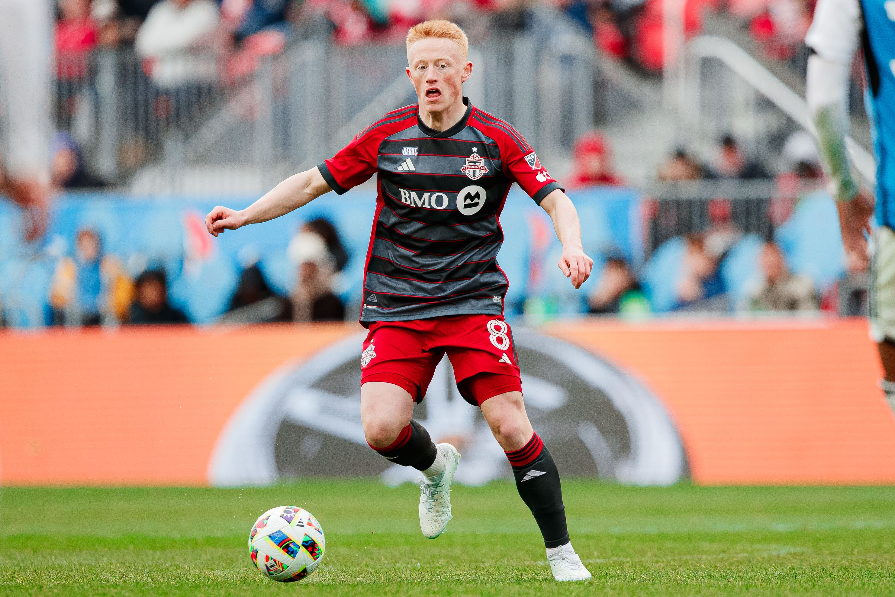 Matty Longstaff is enjoying a fresh start in Canada (Lucas Kschischang/Toronto FC/PA)