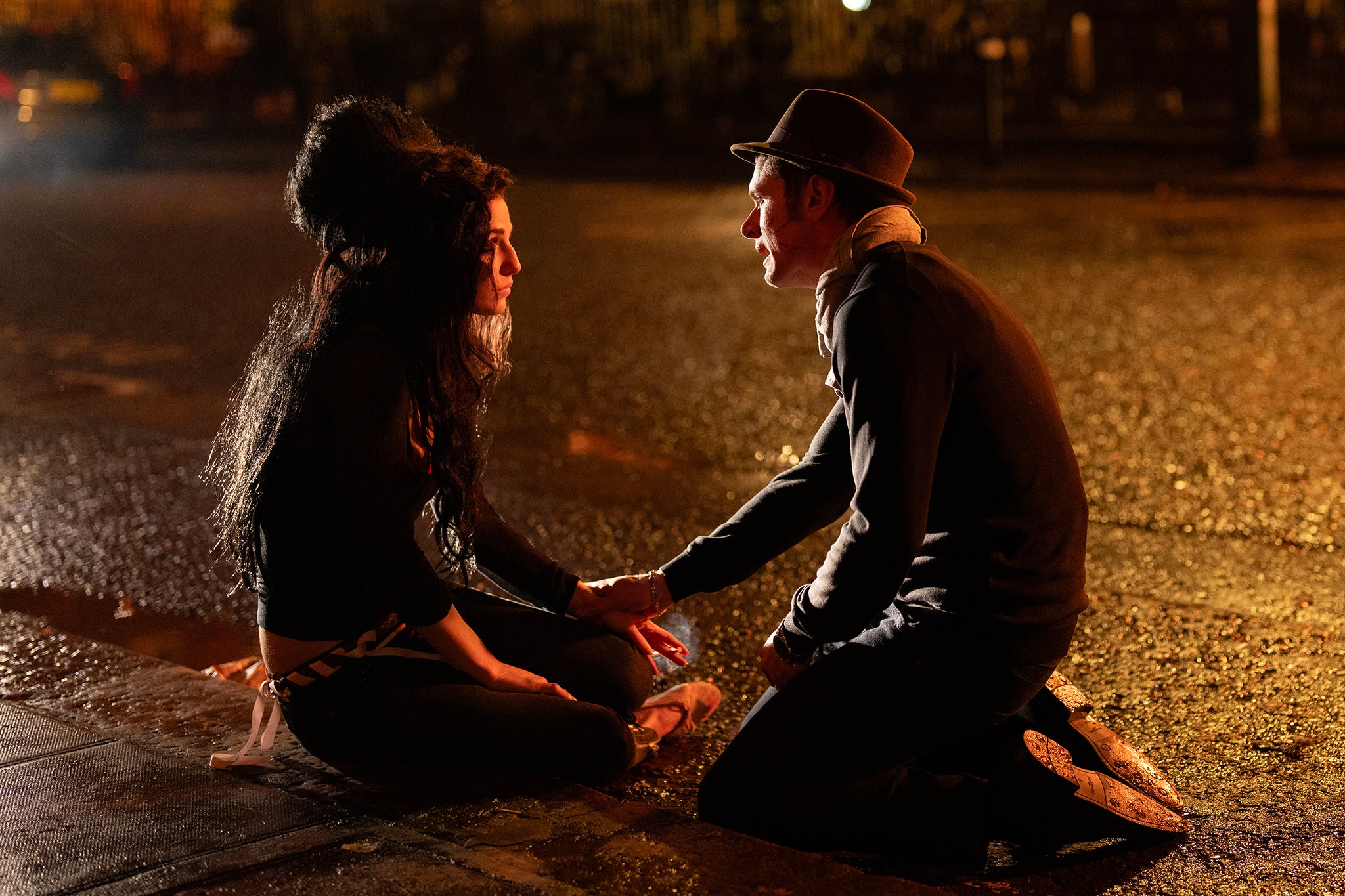 Marisa Abela and Jack O’Connell in ‘Back to Black'