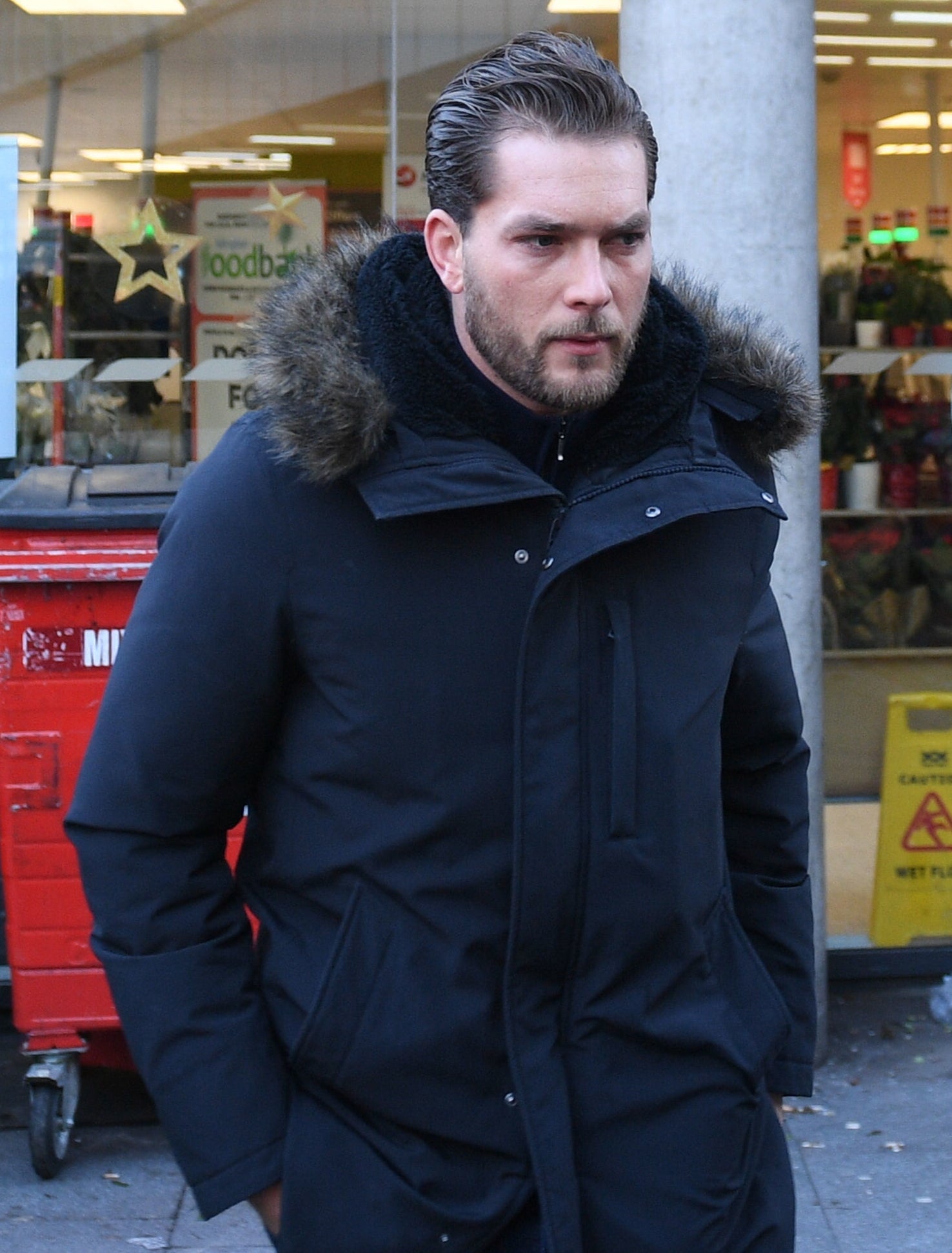 The presenter was accused of assaulting her boyfriend Lewis Burton