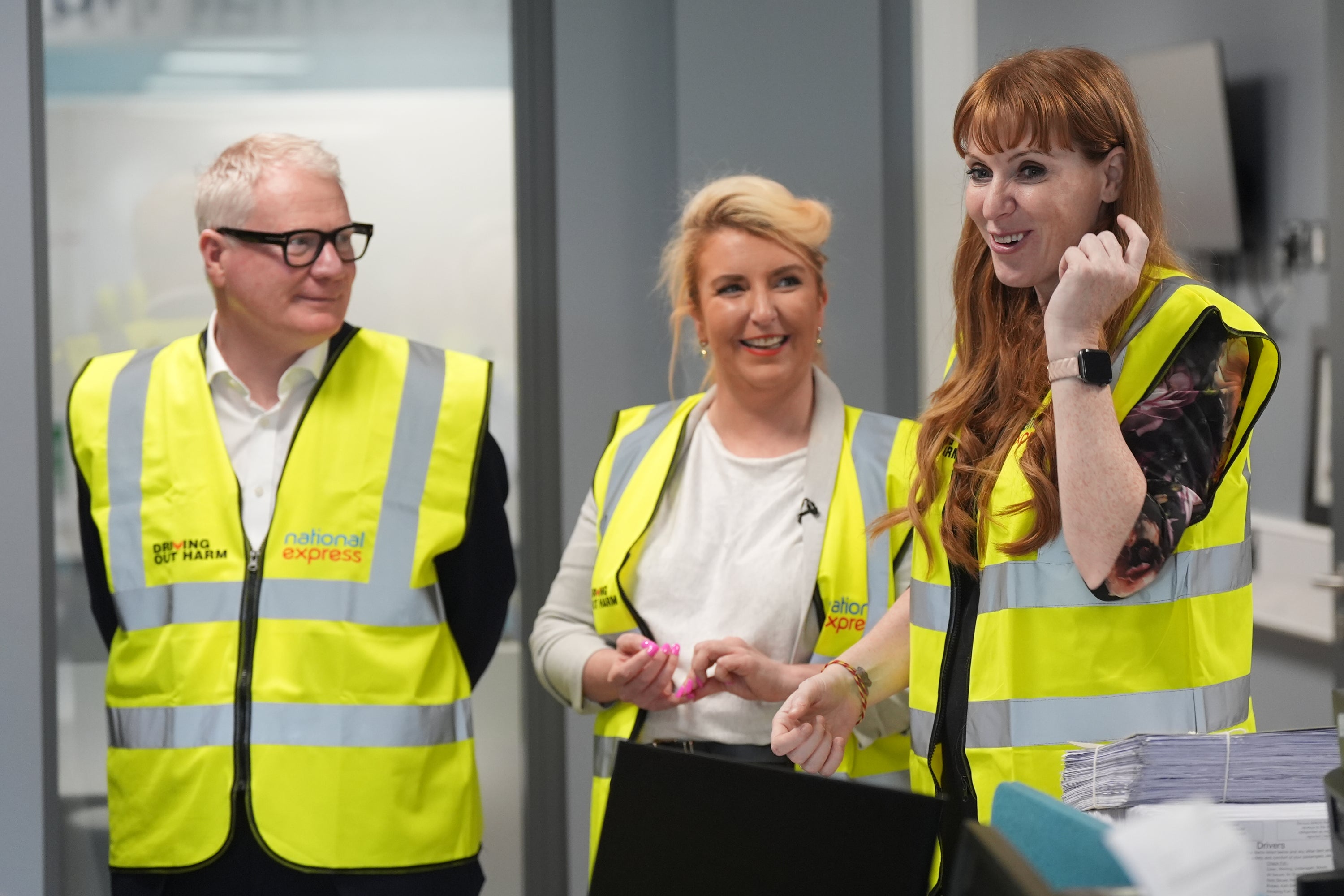 Richard Parker was joined by Angela Rayner on the campaign trail with both reported to the police.