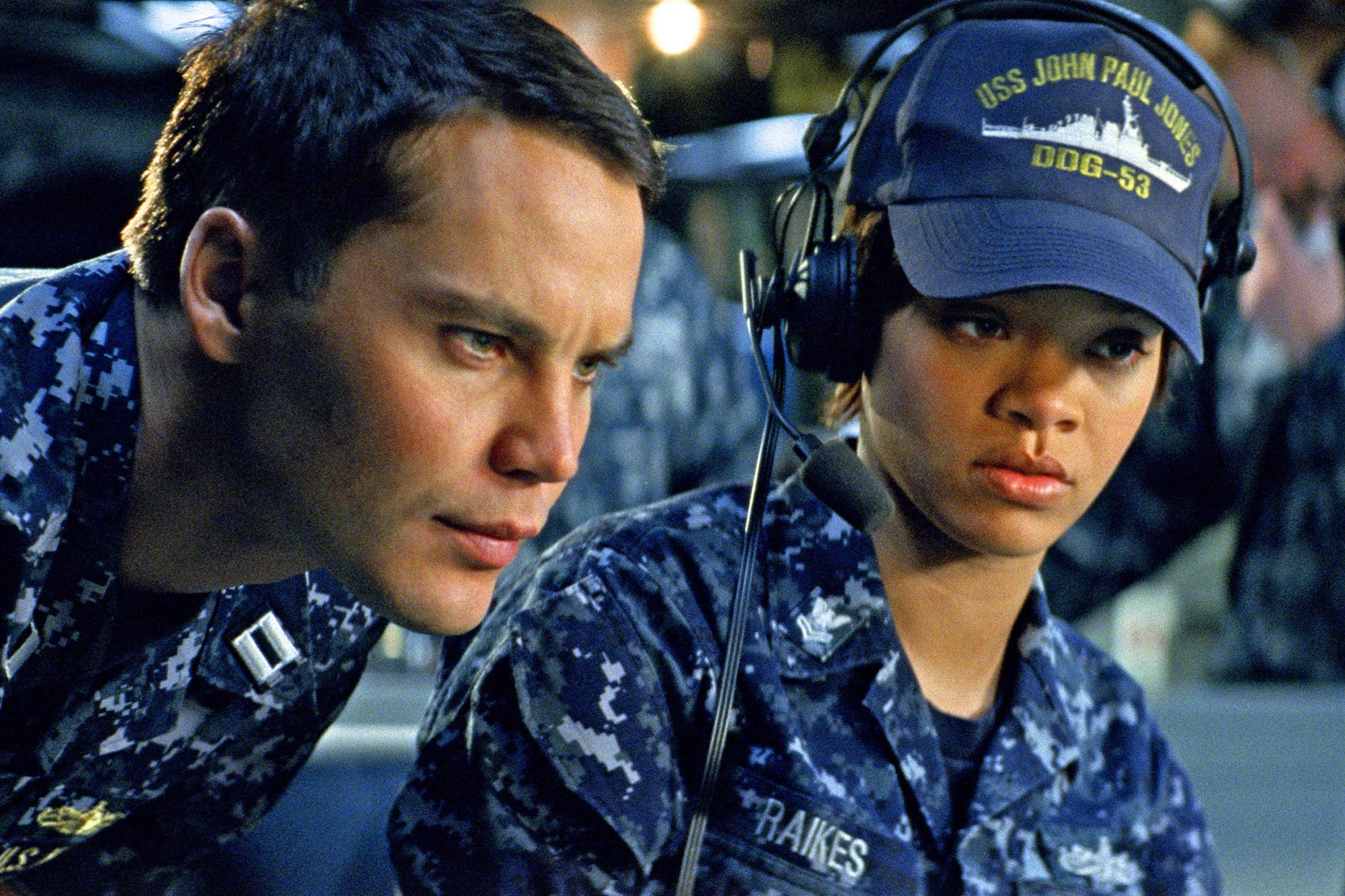 Wash out: Taylor Kitsch and Rihanna in ‘Battleship’