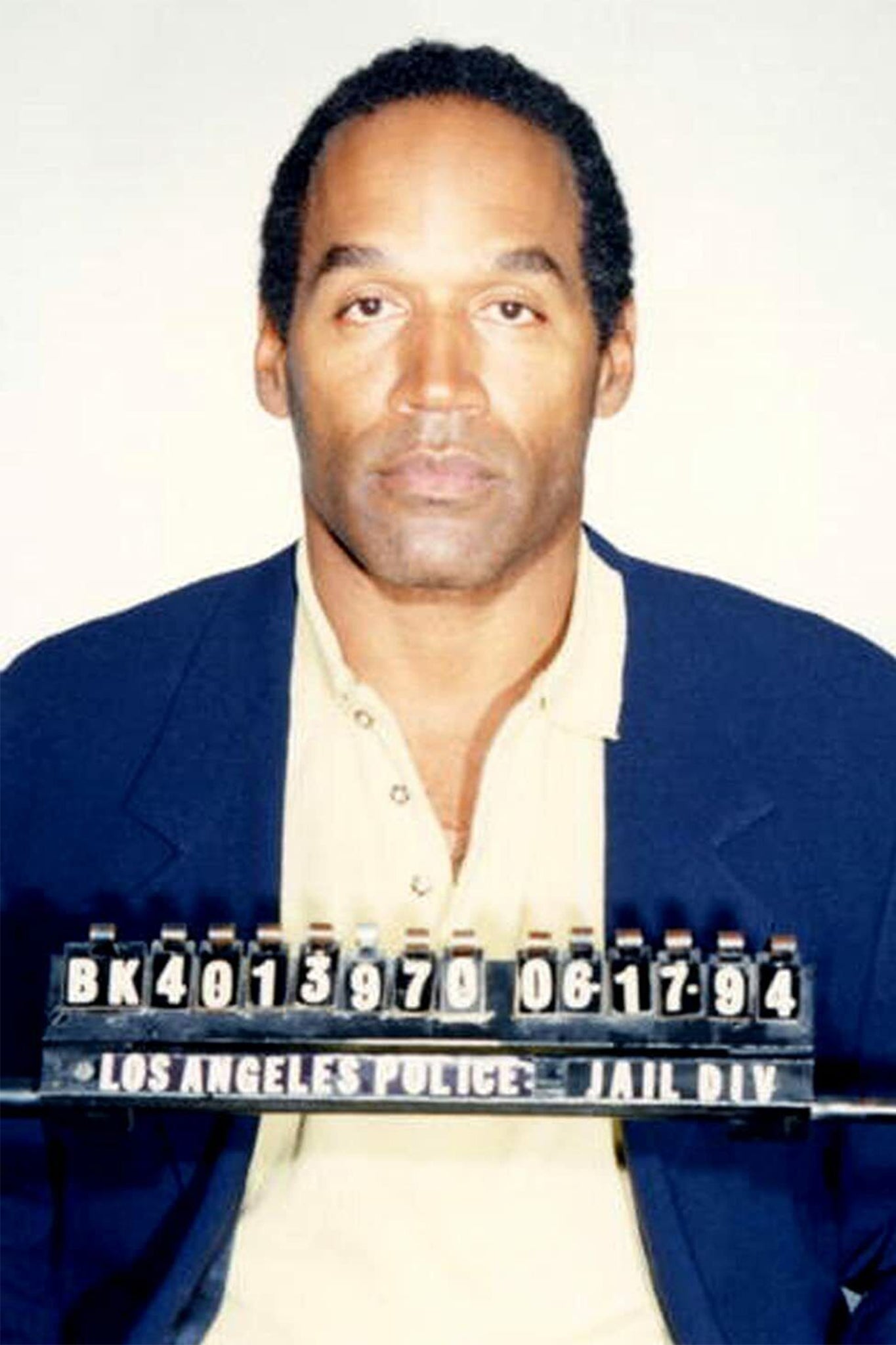 OJ Simpson’s mugshot