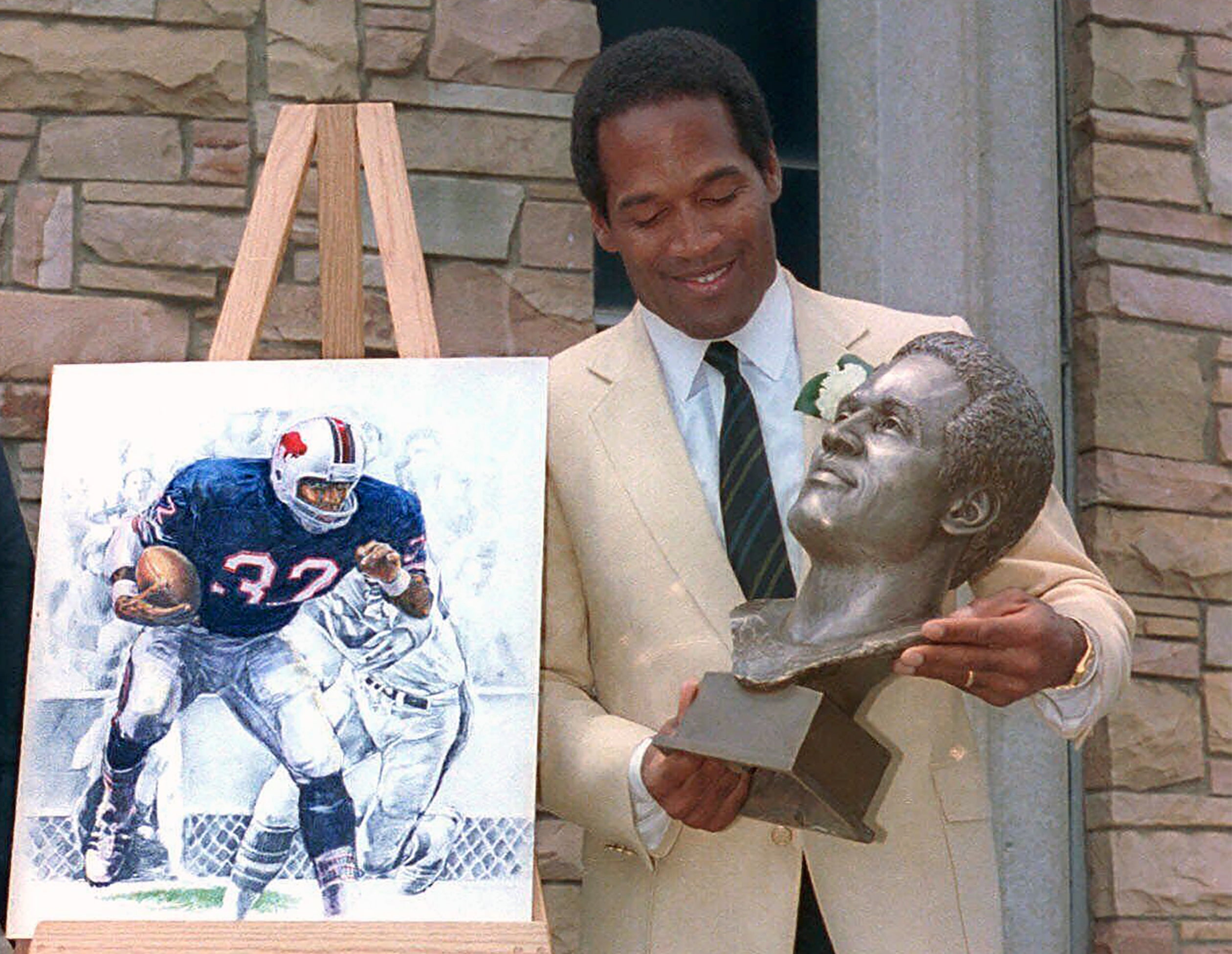 Obit OJ Simpson Football