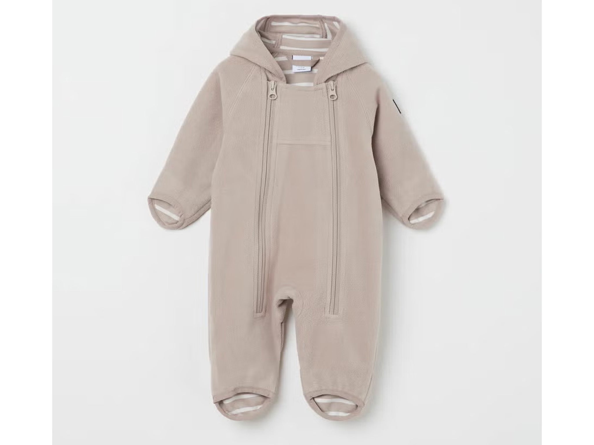 Polarn O. Pryet windproof fleece baby pramsuit