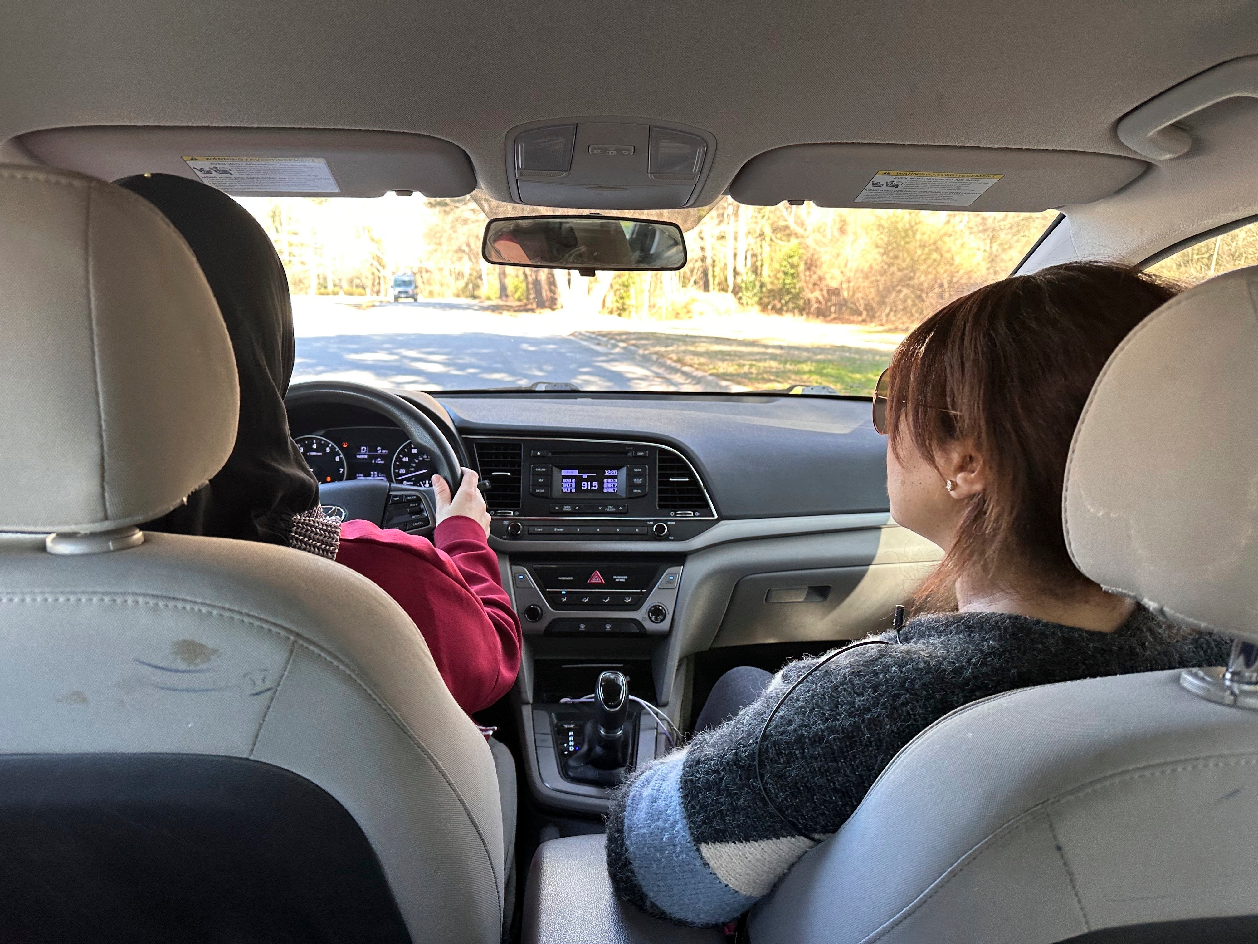 Refugee Women Driving School