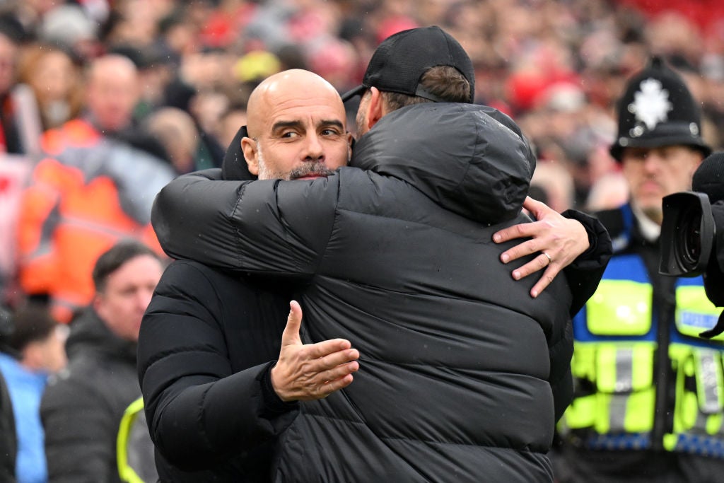 Guardiola and Klopp are fighting one last title race