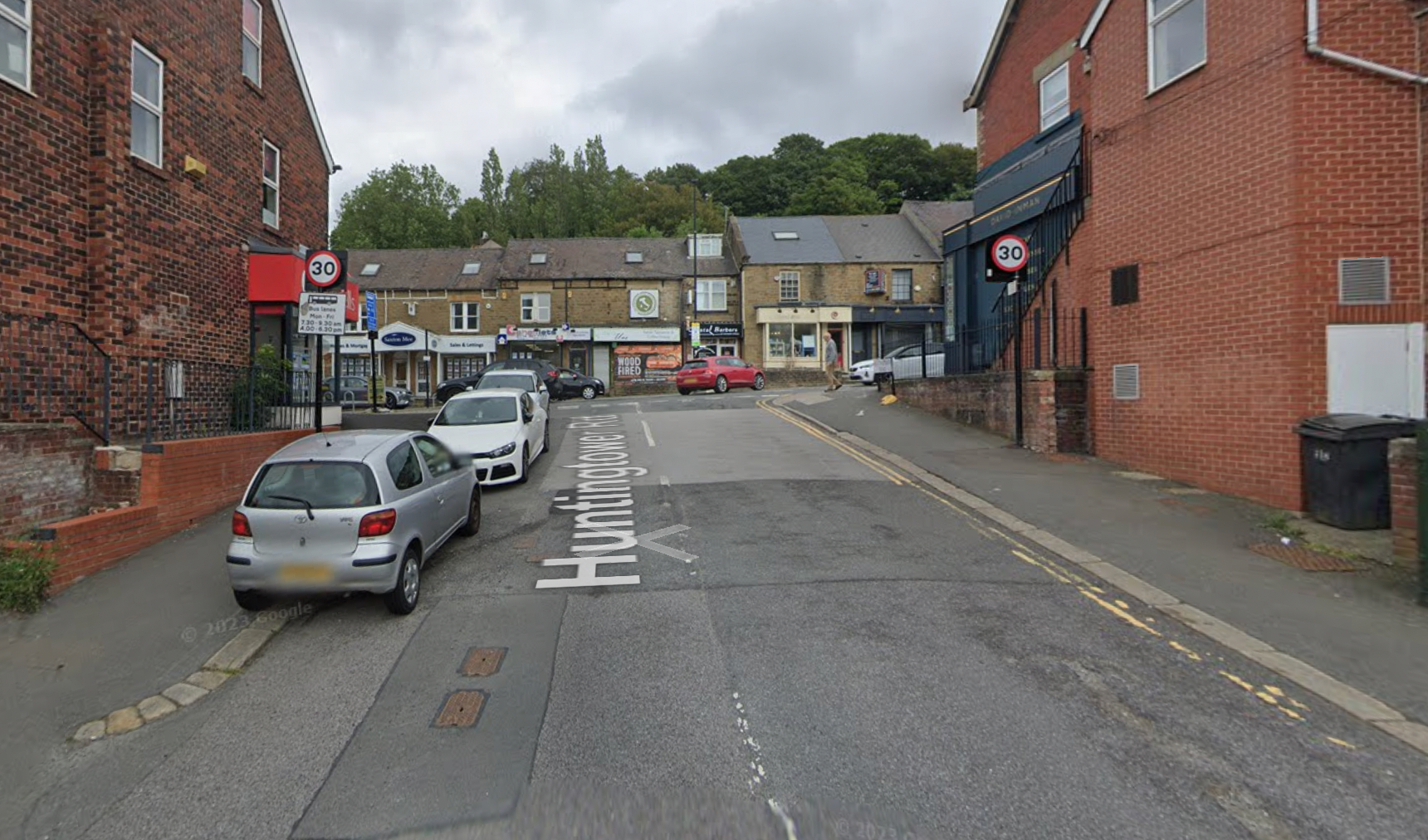 Emergency services were scrambled to Huntingtower Road in Sheffield