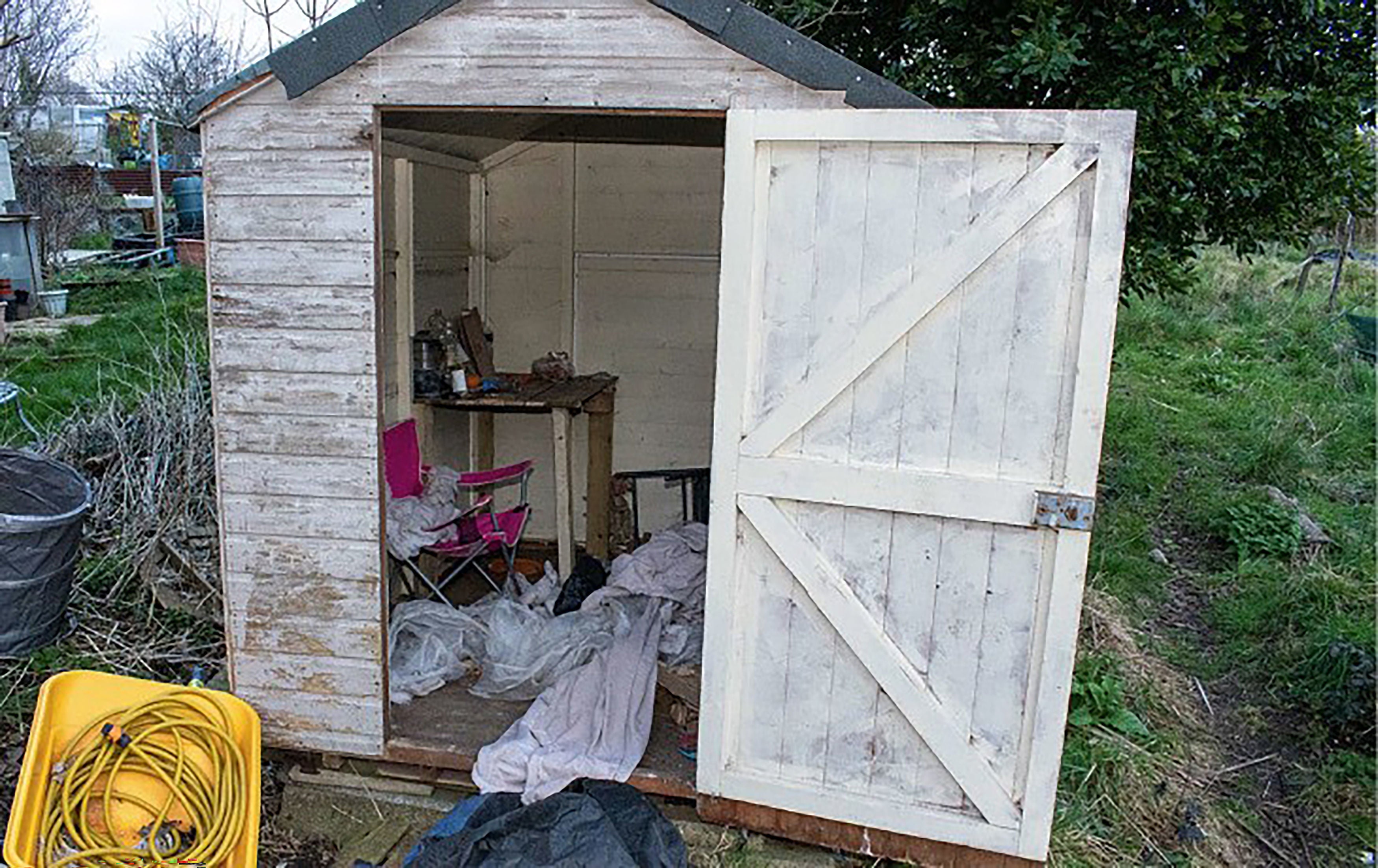 Victoria’s remains were found in a Lidl bag in a disused allotment shed in Brighton