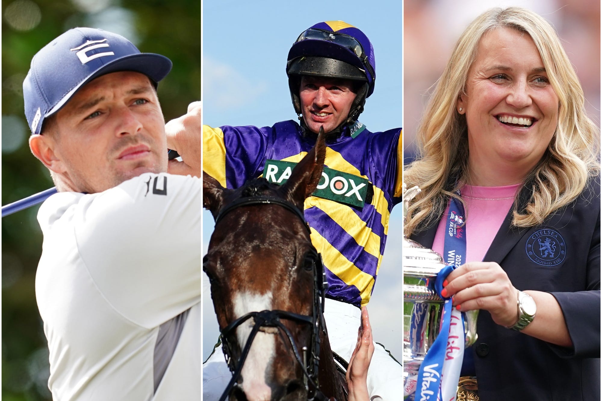 Sit back and take in all the sporting action on a bumper weekend for armchair fans (PA)