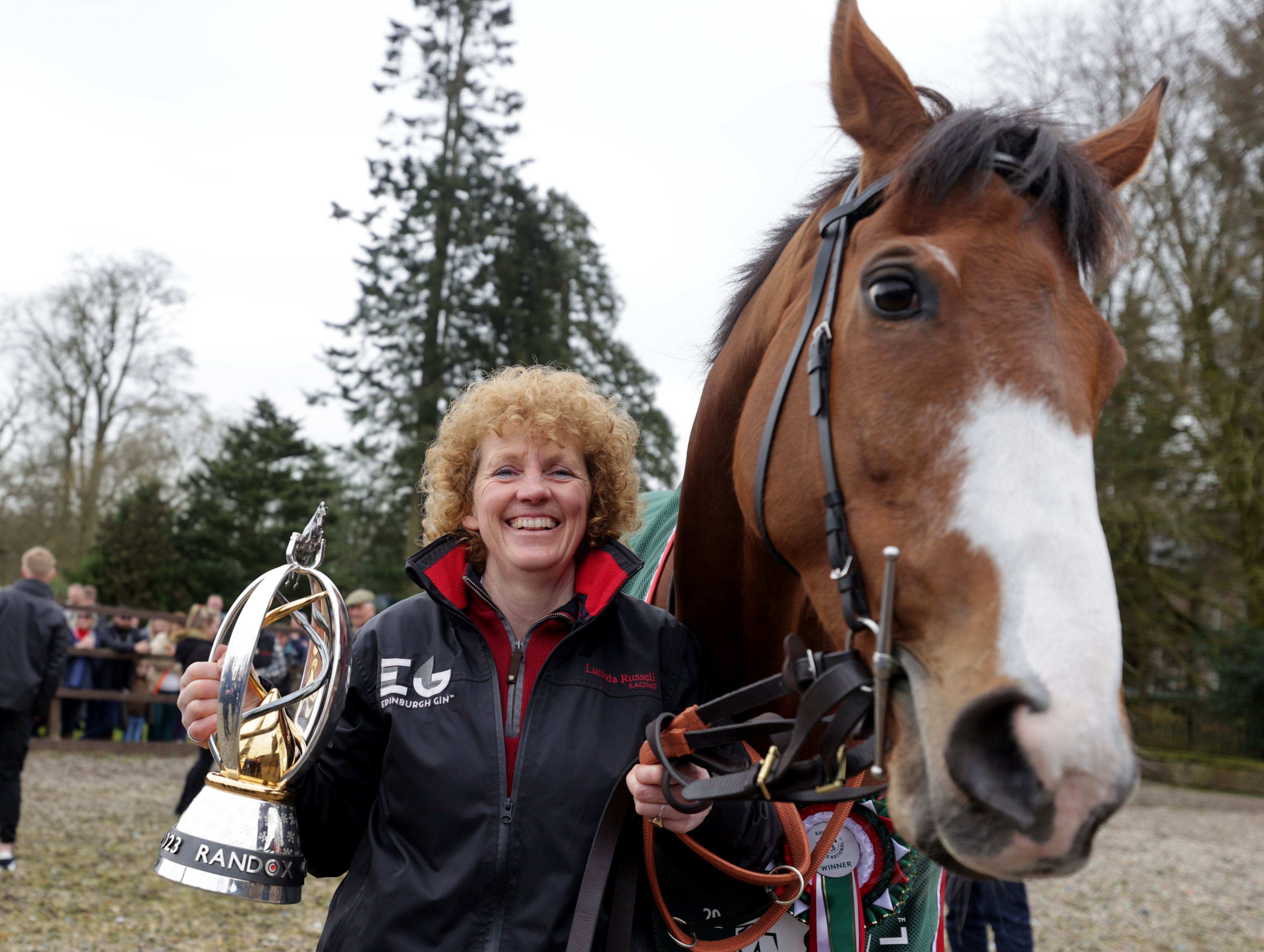 Corach Rambler and trainer Lucinda Russell