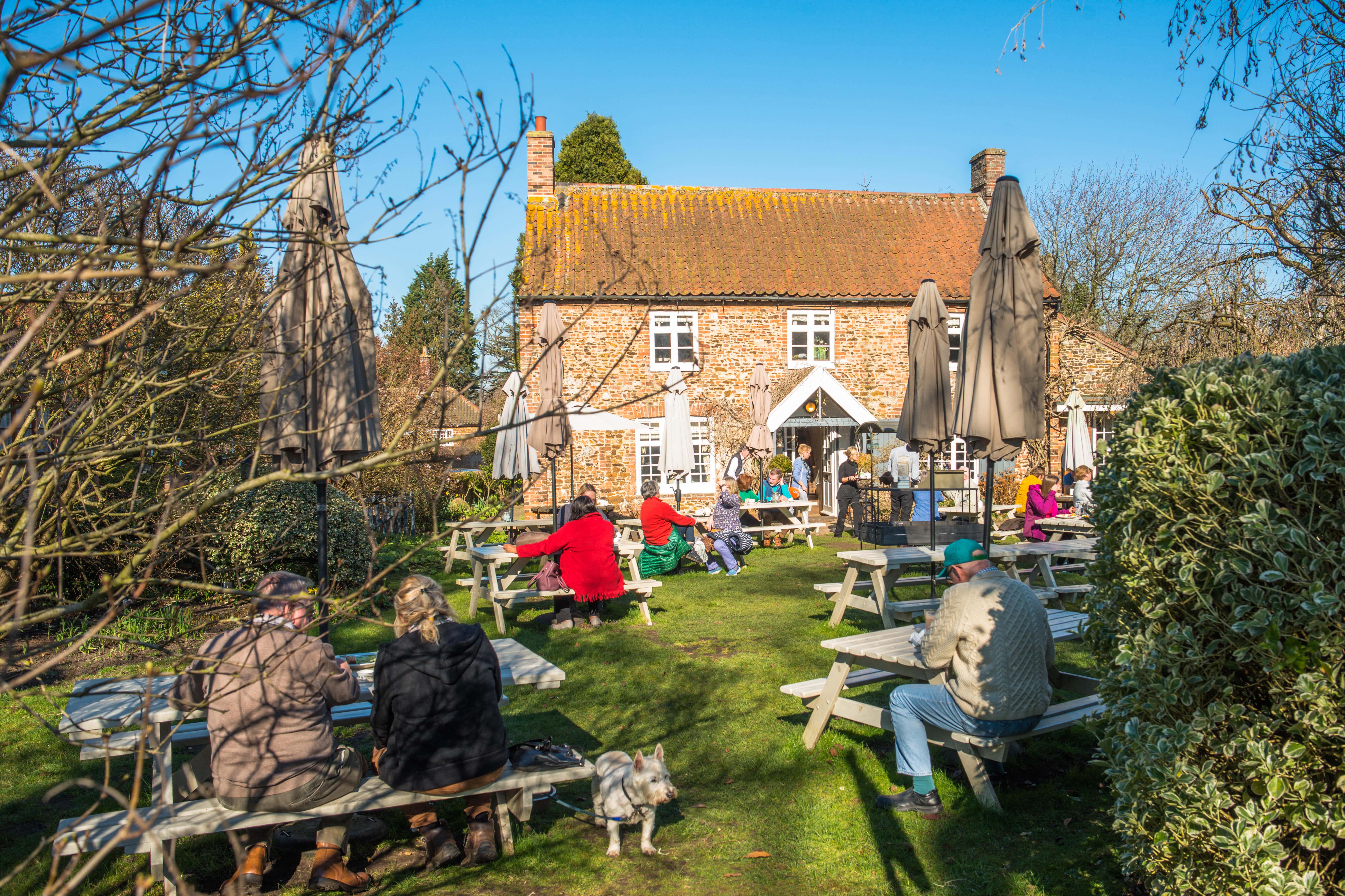 The UK hospitality sector has been hit by bad weather and rising costs (Alamy/PA)