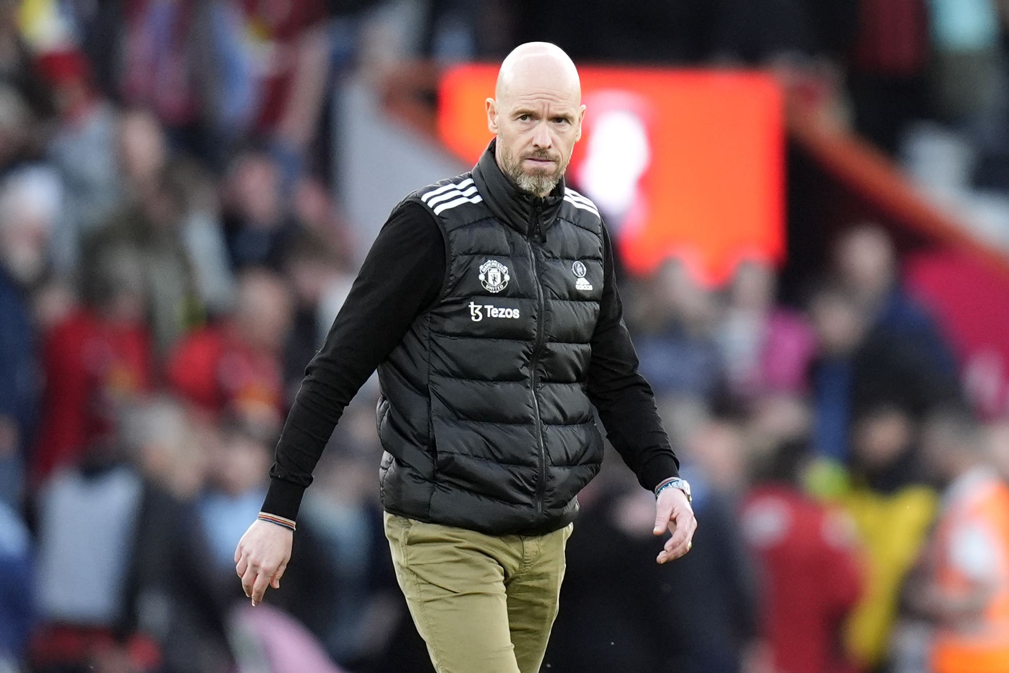 Erik ten Hag could oversee Manchester United’s worst Premier League season (Andrew Matthews/PA)