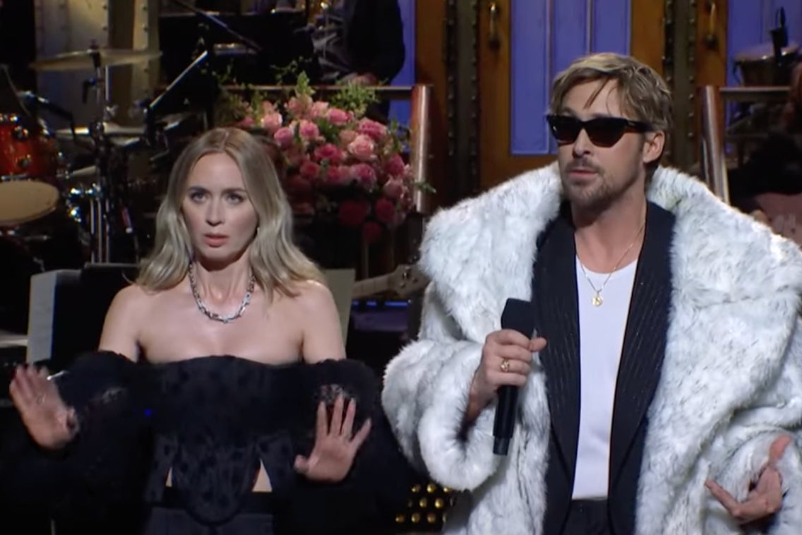 Emily Blunt and Ryan Gosling on ‘Saturday Night Live’