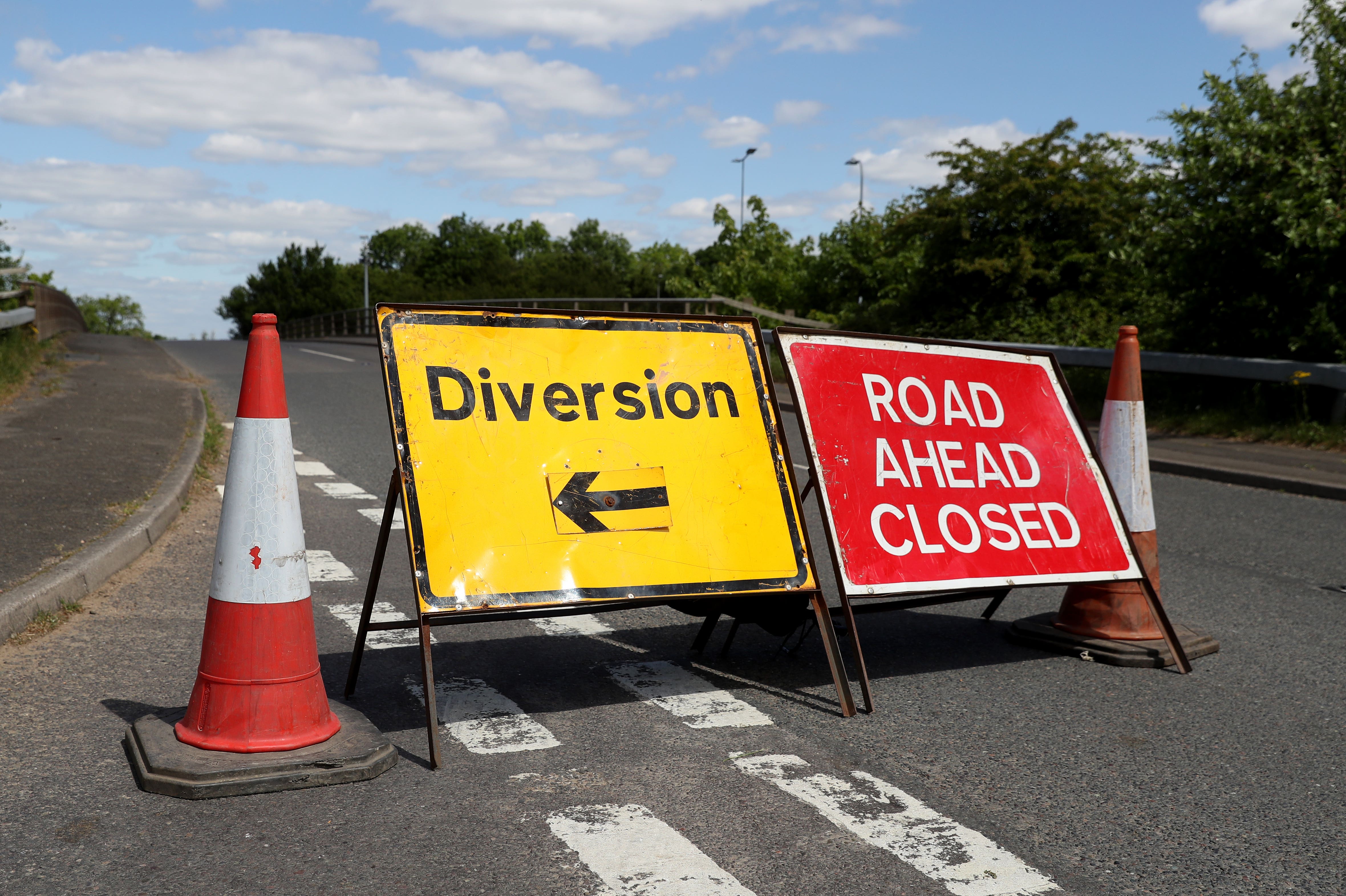 Seventeen people were taken to hospital after the collision, which happened at about 7pm on Saturday (David Davies/PA)