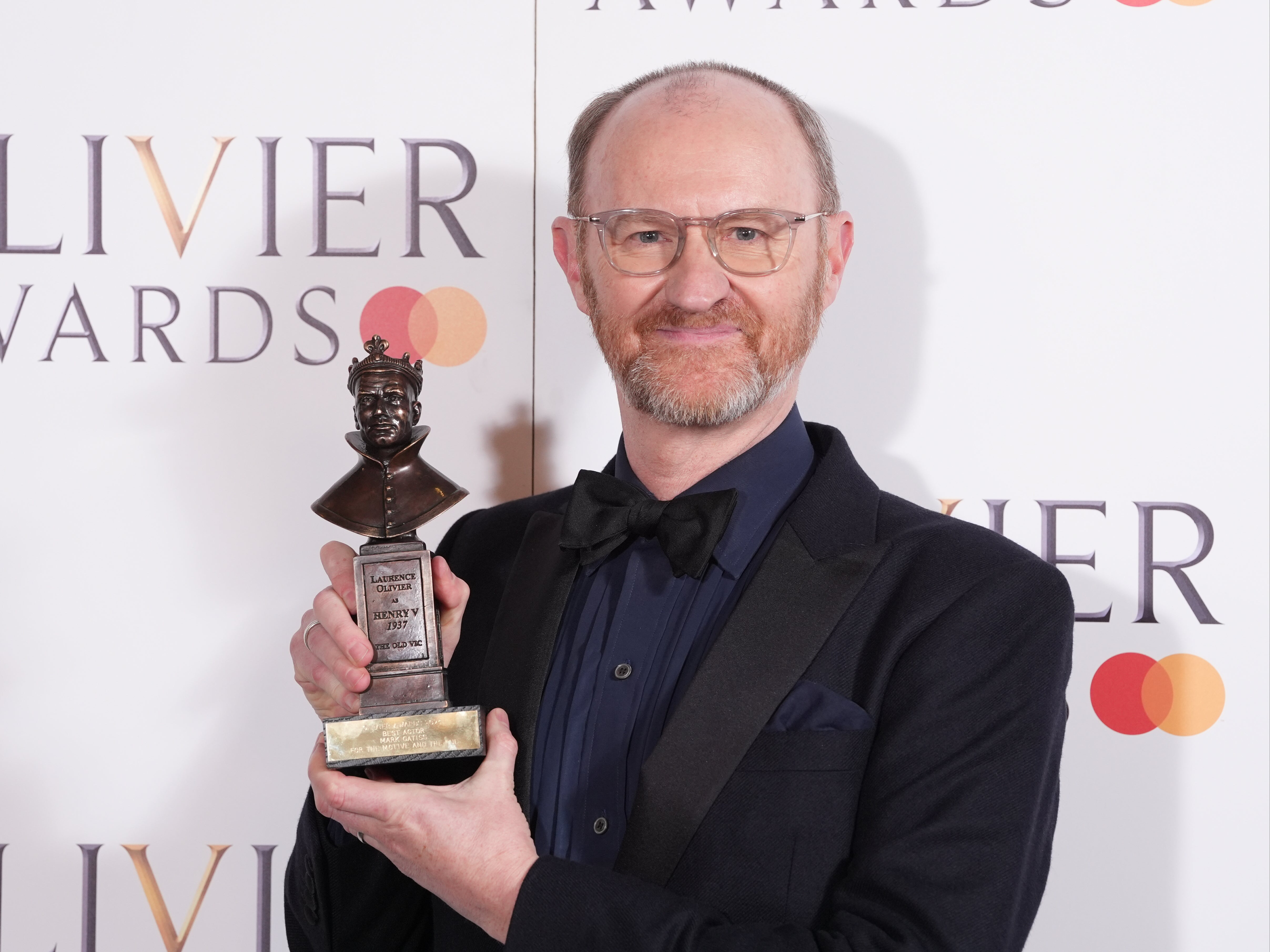 Mark Gatiss won Best Actor at the ceremony on Sunday (14 April)