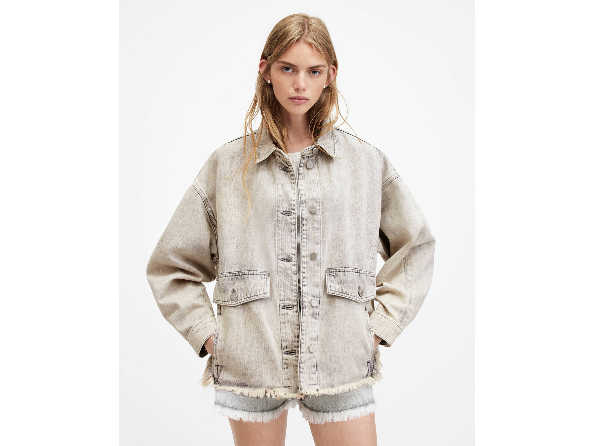 best spring jackets 2024 review indybest All Saints Hettie oversized denim shacket