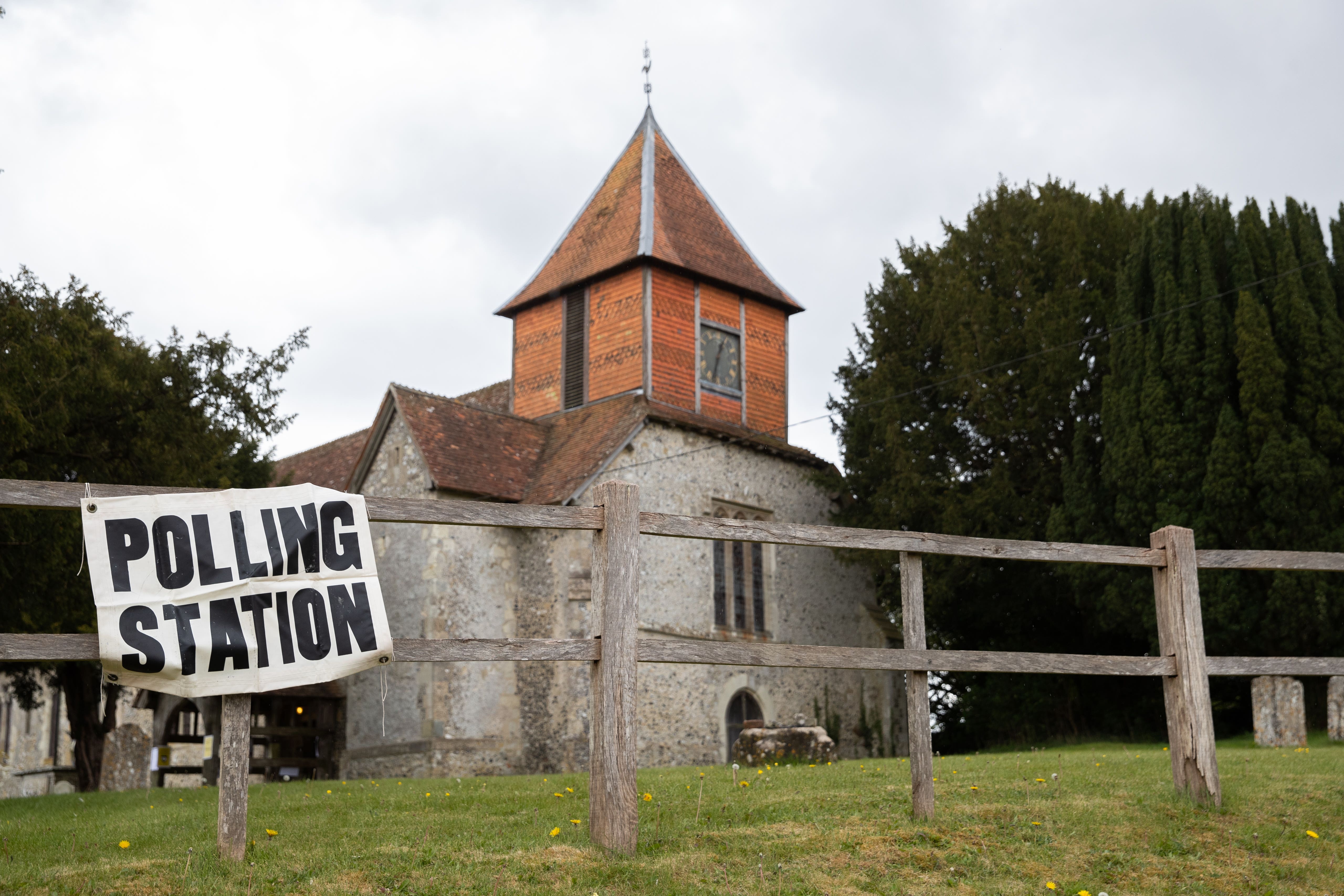 All voters in England and Wales will be able to cast a ballot in at least one election on May 2 (Andrew Matthews/PA)