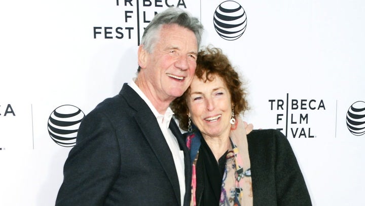 Michael Palin pictured with his wife Helen Gibbins