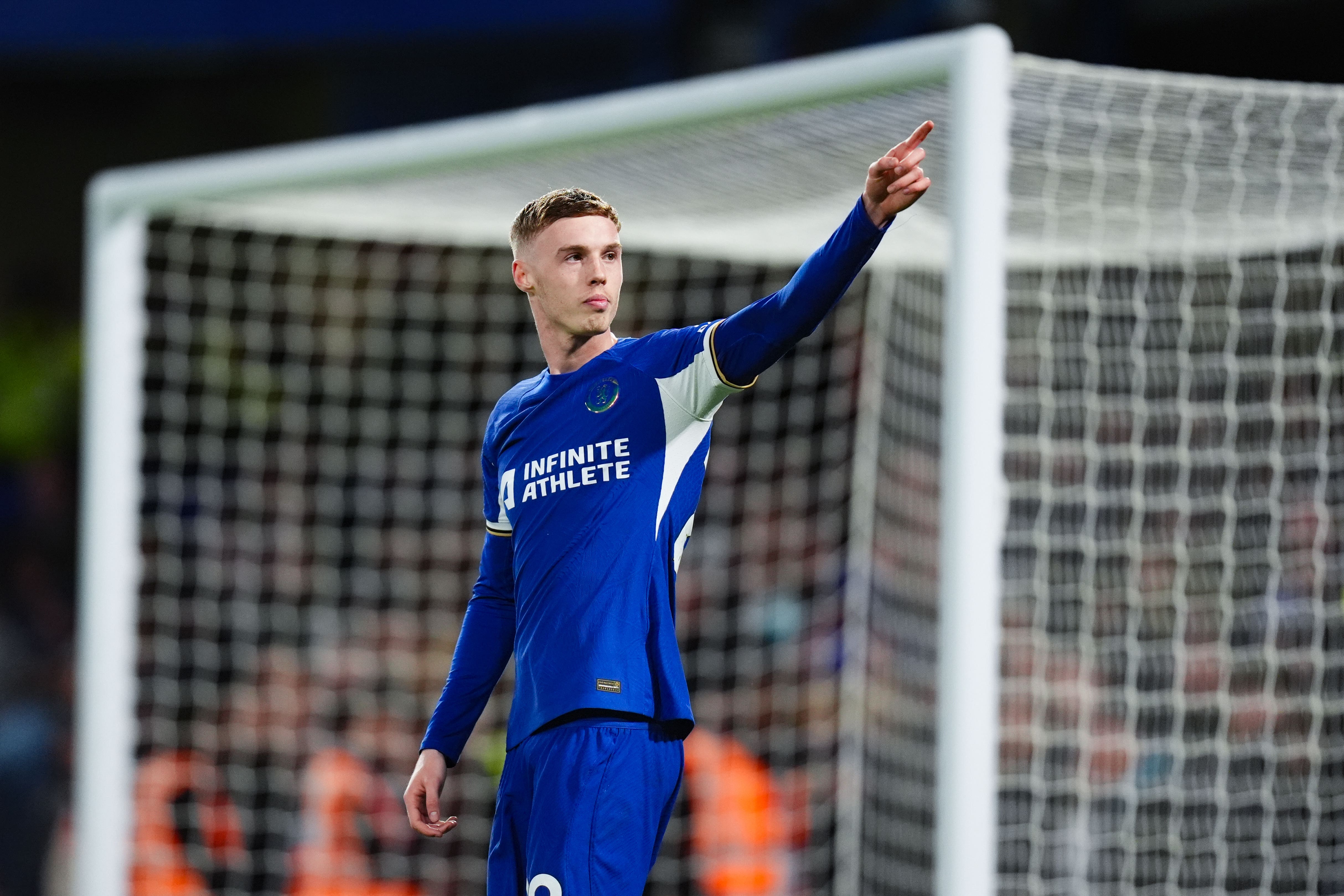 Cole Palmer relished his hat-trick scoring performance for Chelsea (John Walton/PA)