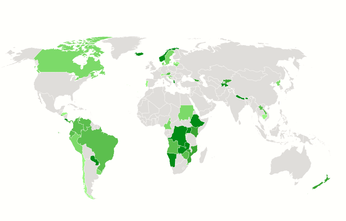 Nearly 50 countries now generate more than 50 per cent of their electricity from renewable energy sources